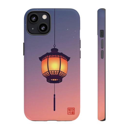 Evening Glow Lantern iPhone Case - Tough Case