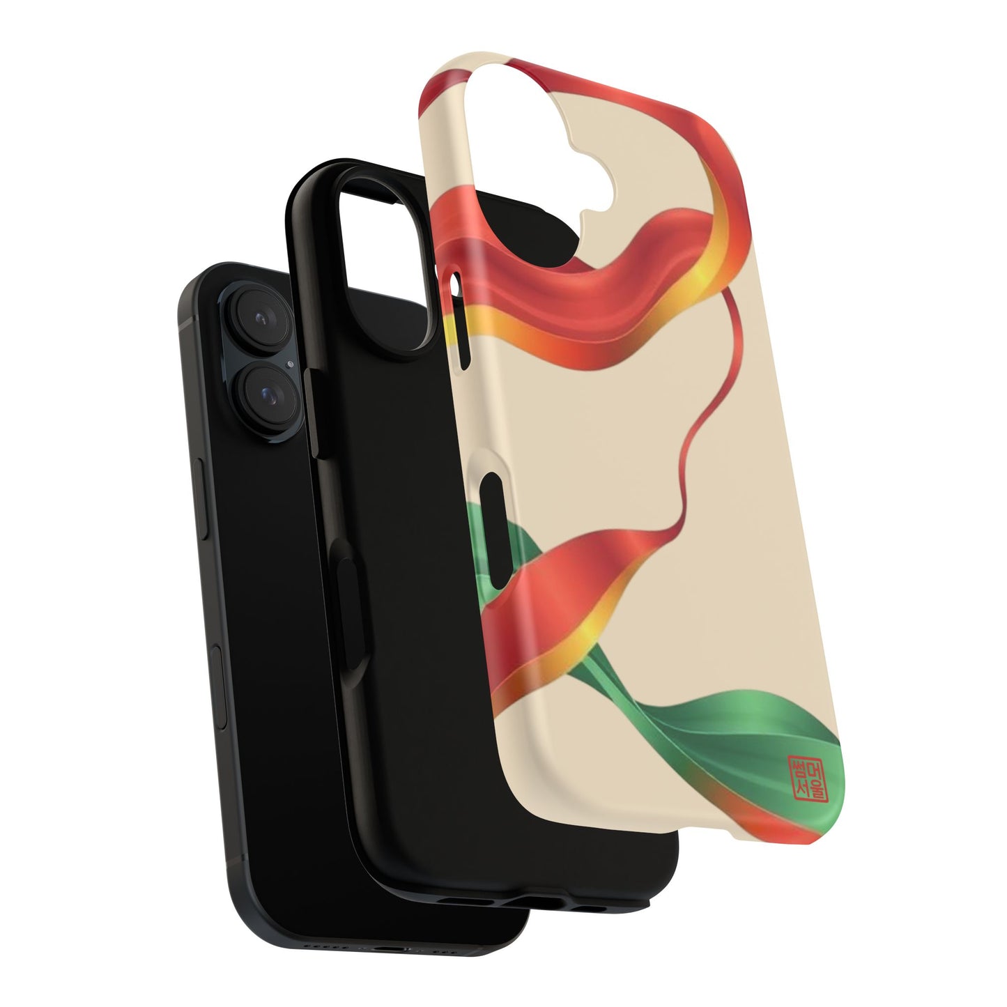 Ribbon Flow iPhone Case - Tough Case