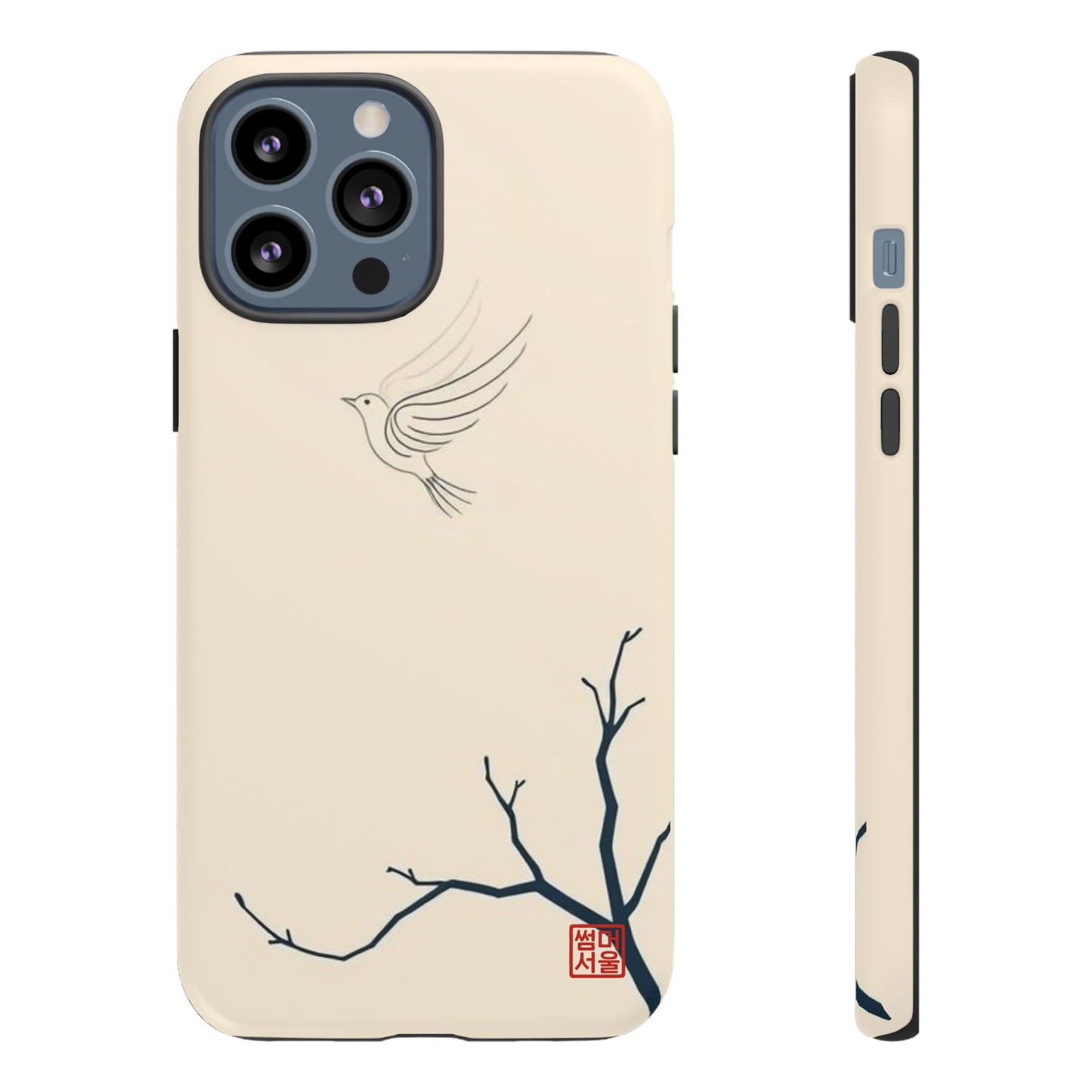 Soaring Magpie iPhone Case - Tough Case