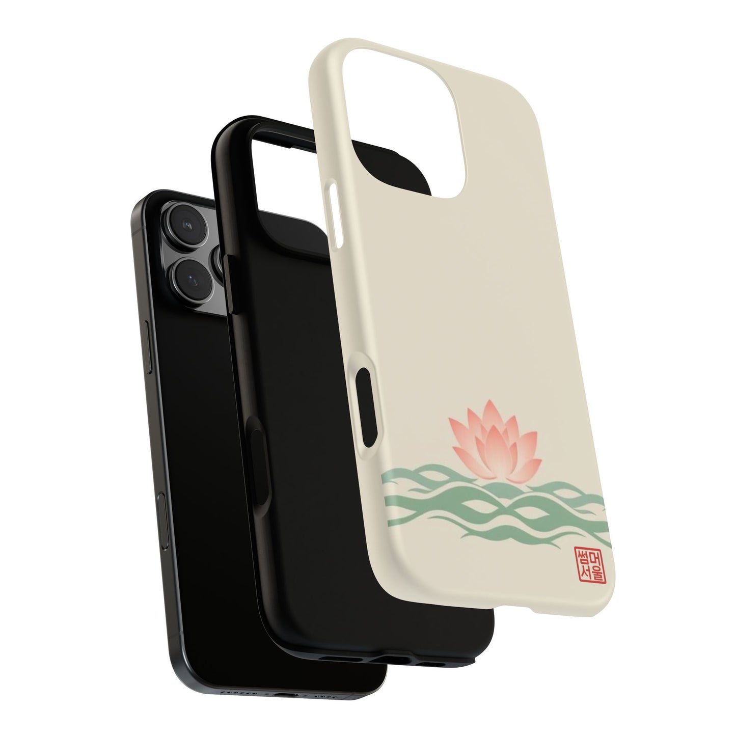 Lotus Rise iPhone Case - Tough Case