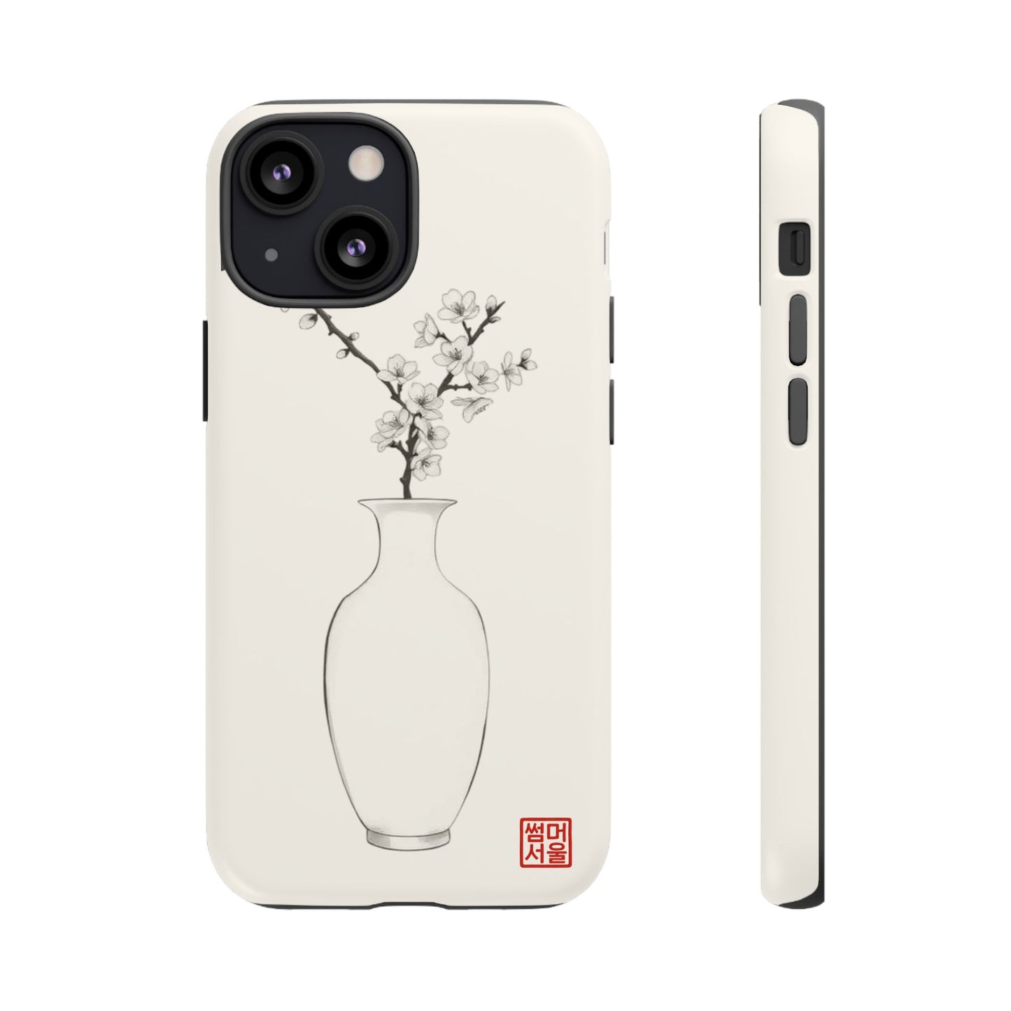 Baekja Blossom iPhone Case - Tough Case