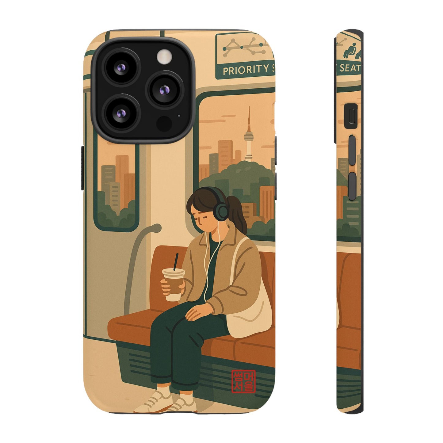 Afternoon Line iPhone Case - Tough Case