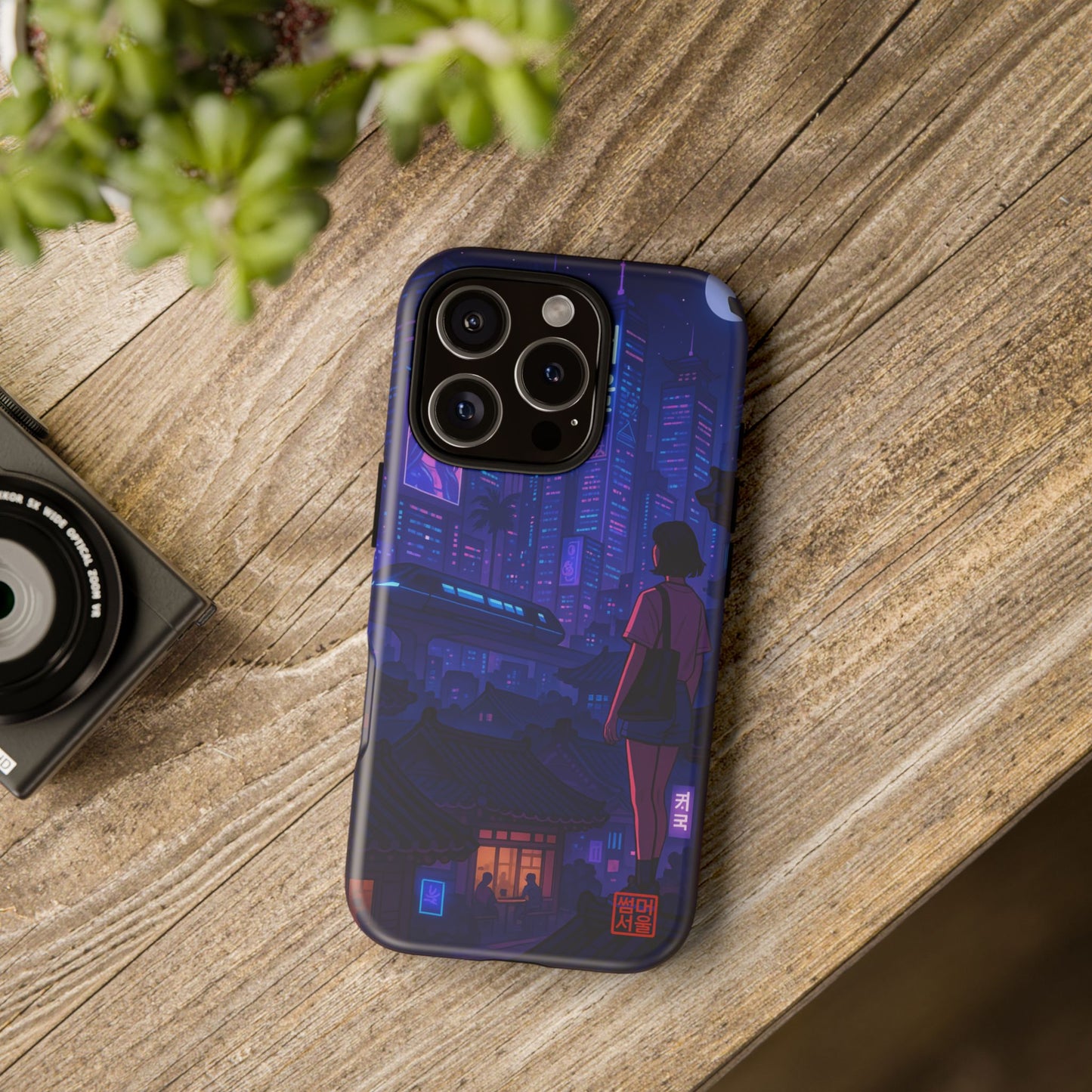 CyberSeoul iPhone Case - Tough Case