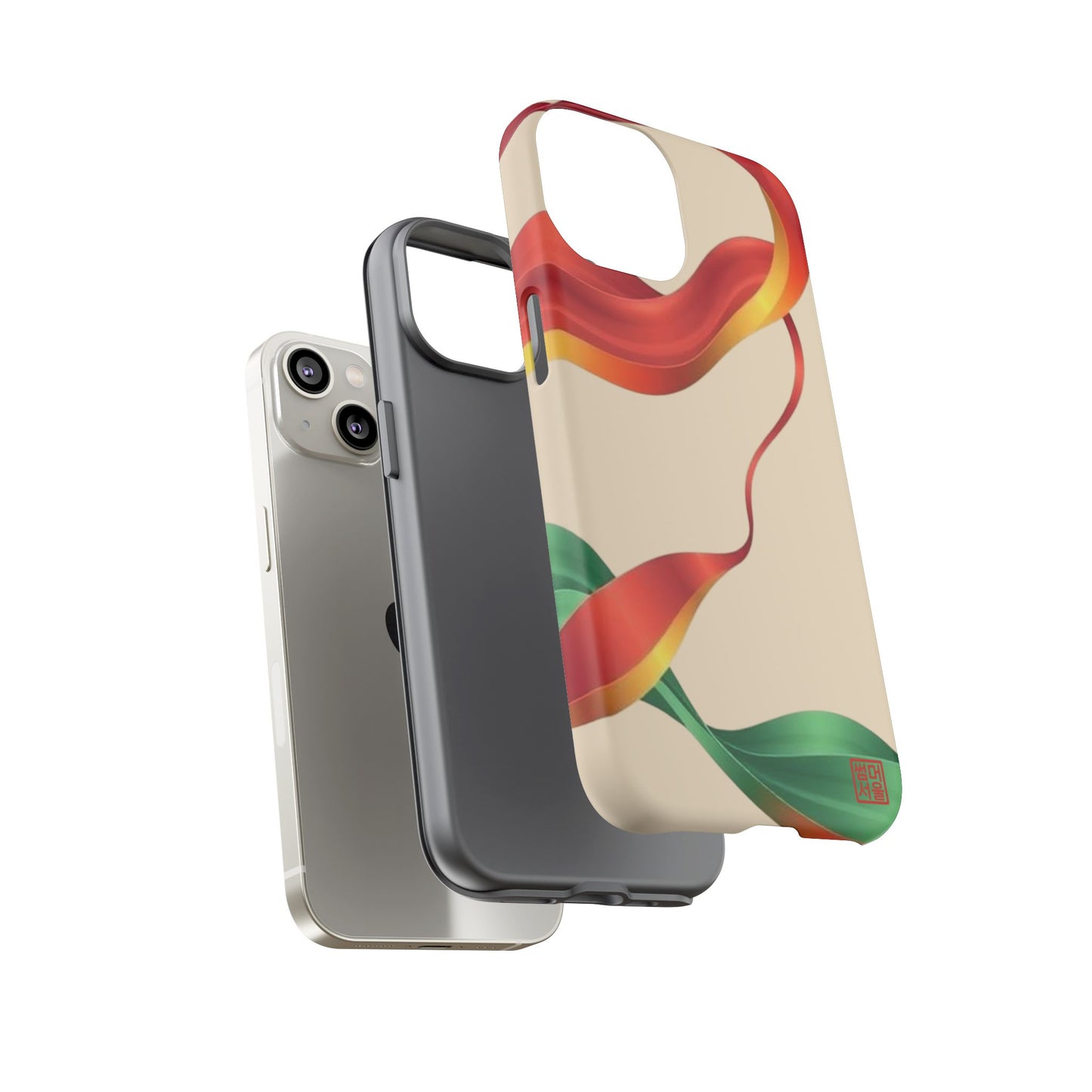 Ribbon Flow iPhone Case - Tough Case