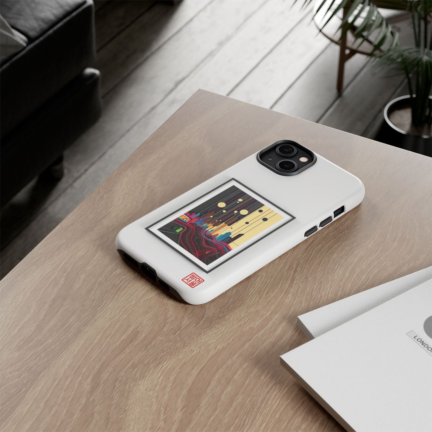 Seoul Canvas iPhone Case - Tough Case