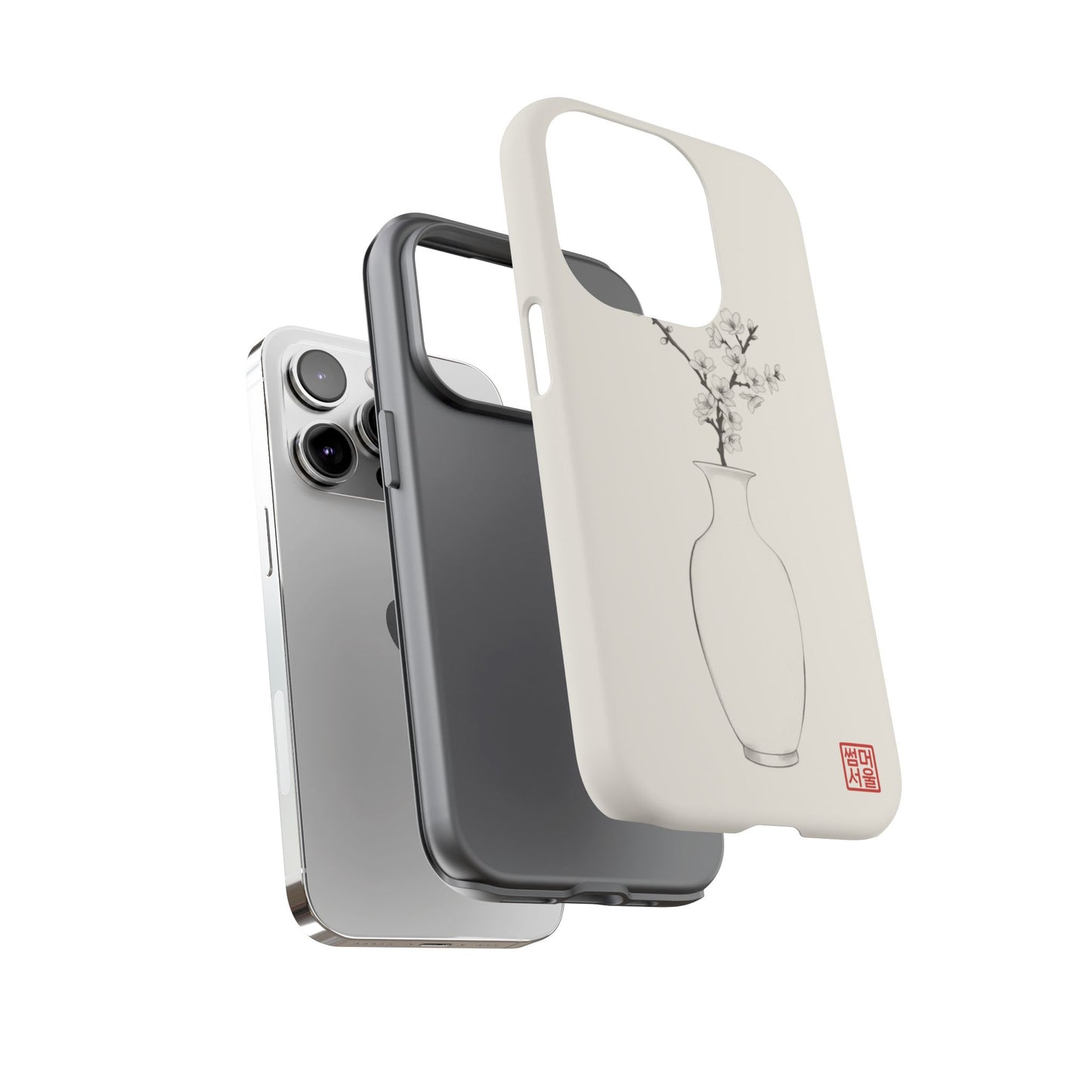 Baekja Blossom iPhone Case - Tough Case
