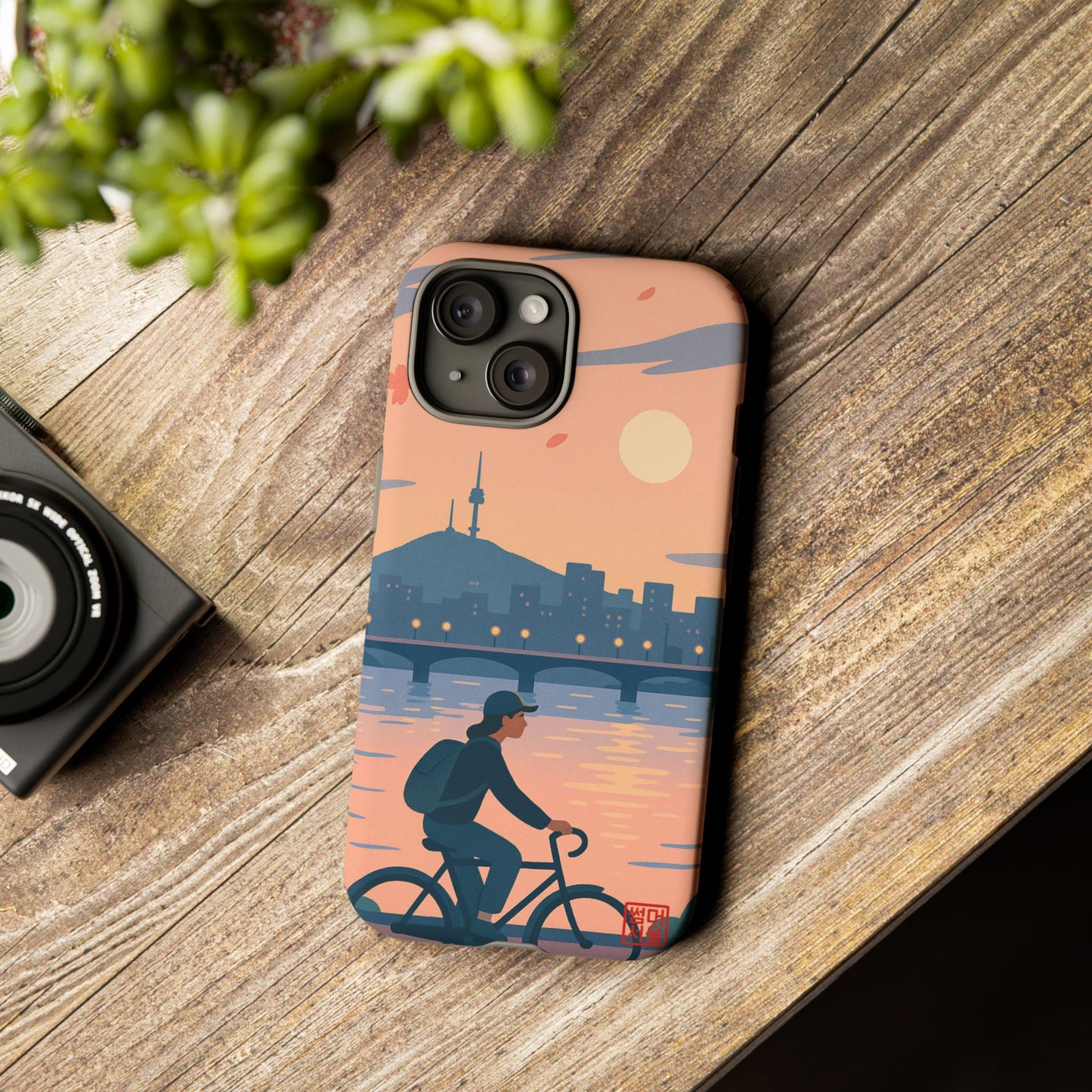 River Glow iPhone Case - Tough Case
