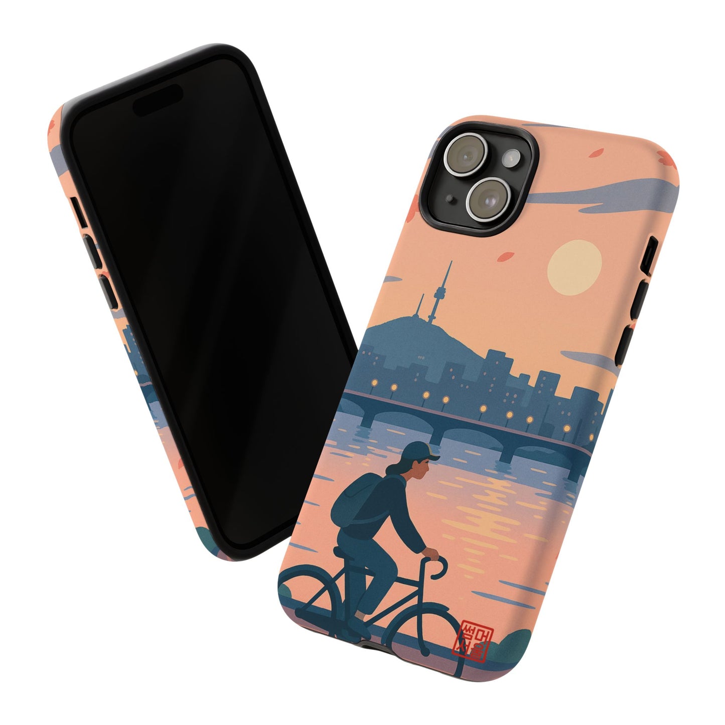 River Glow iPhone Case - Tough Case