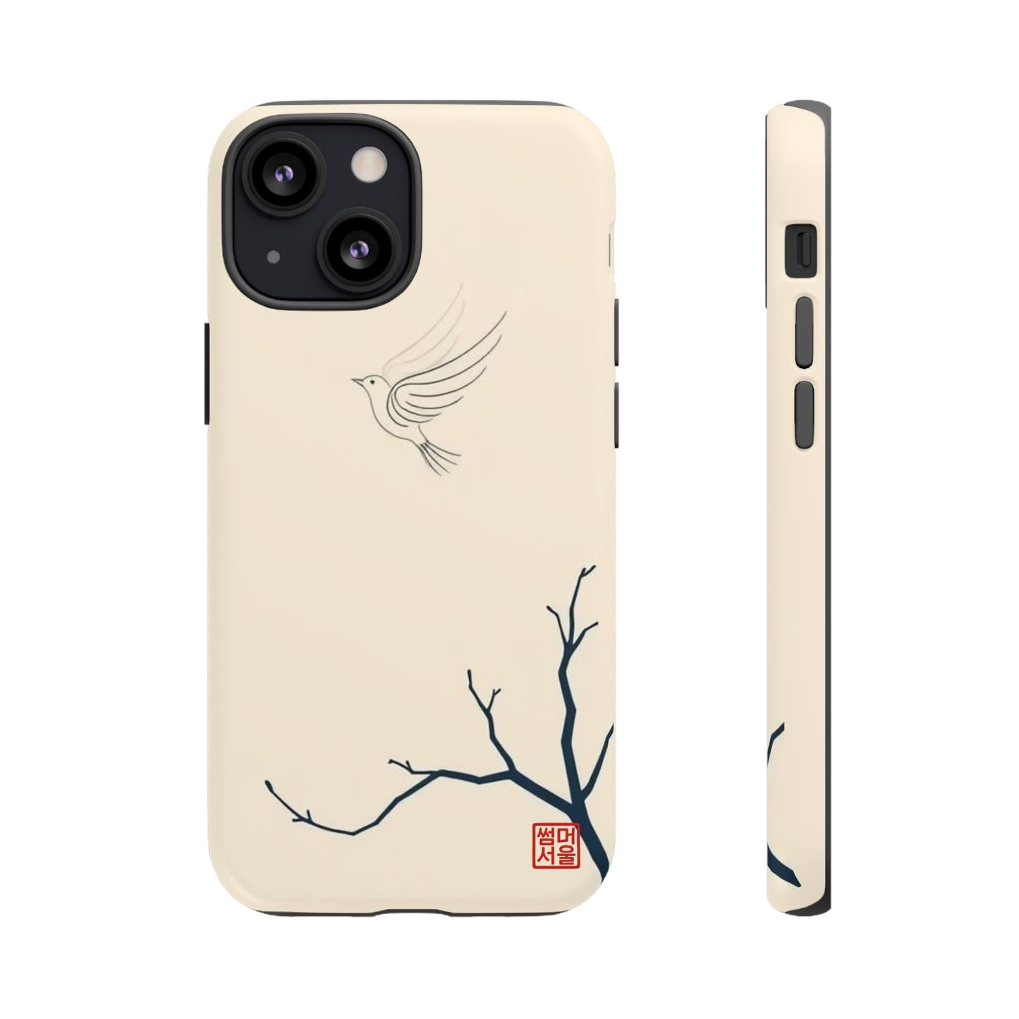 Soaring Magpie iPhone Case - Tough Case