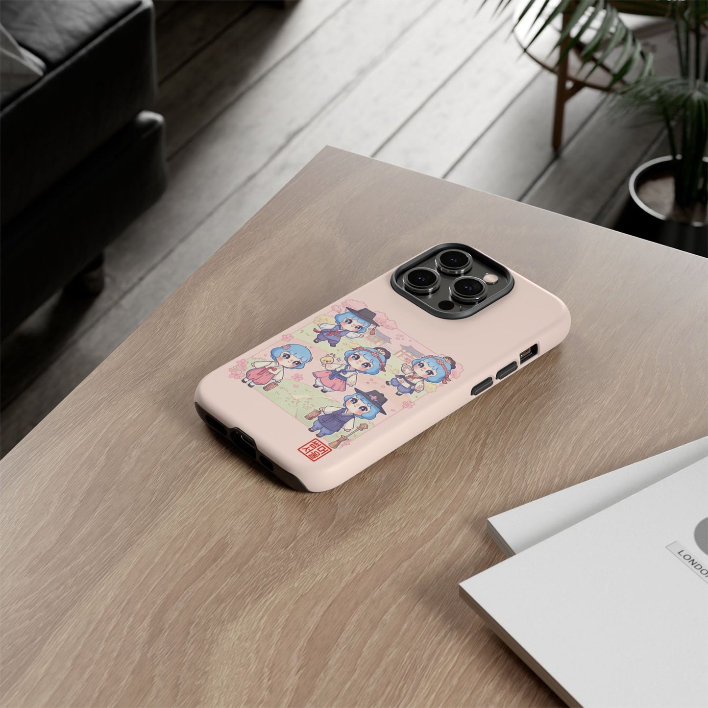 Bomi’s Blossom Hanbok iPhone Case - Tough Case