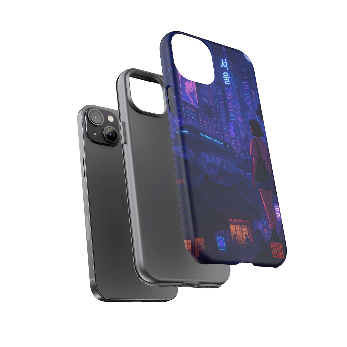 CyberSeoul iPhone Case - Tough Case