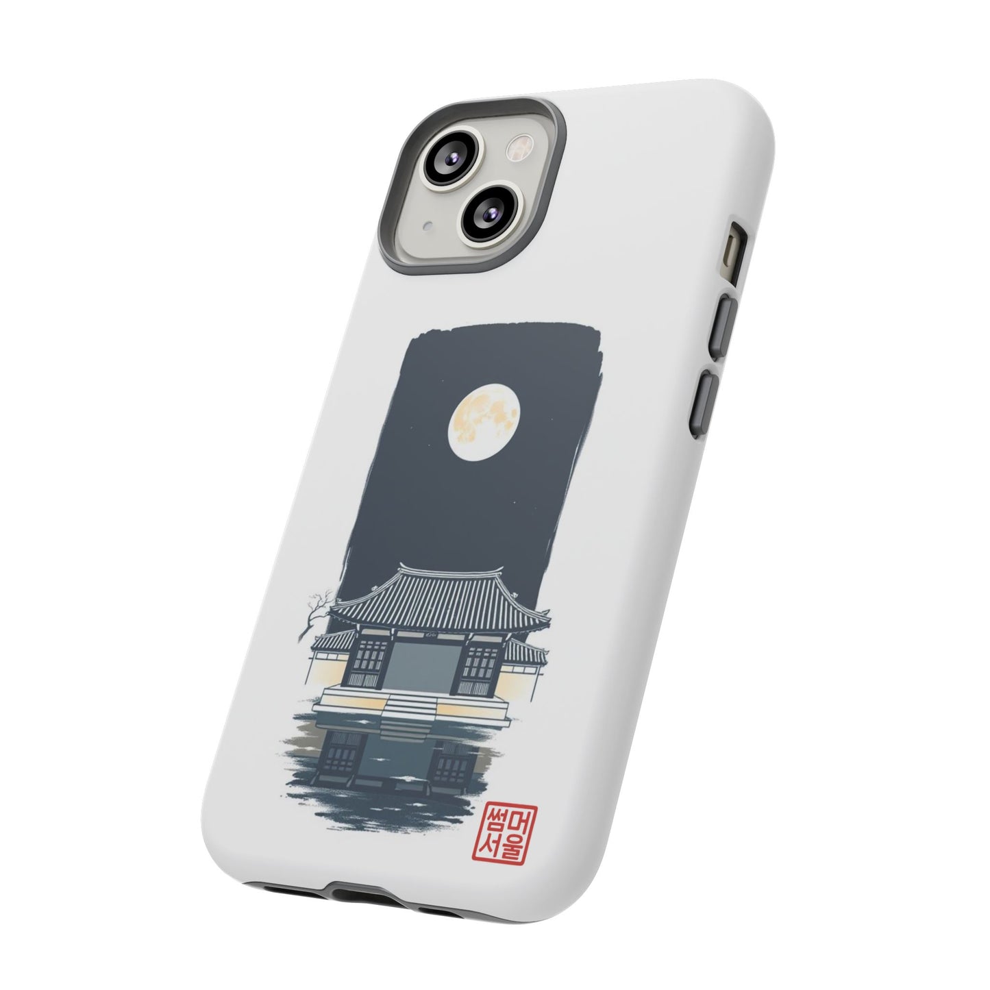 Moon Over Hanok iPhone Case - Tough Case