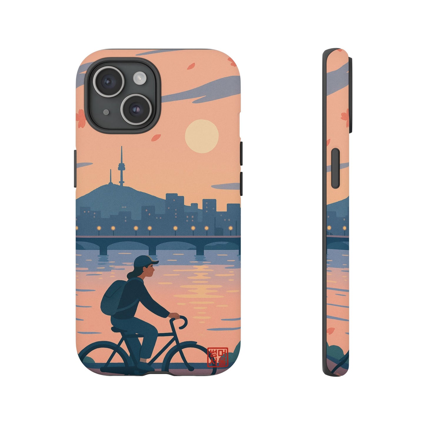 River Glow iPhone Case - Tough Case