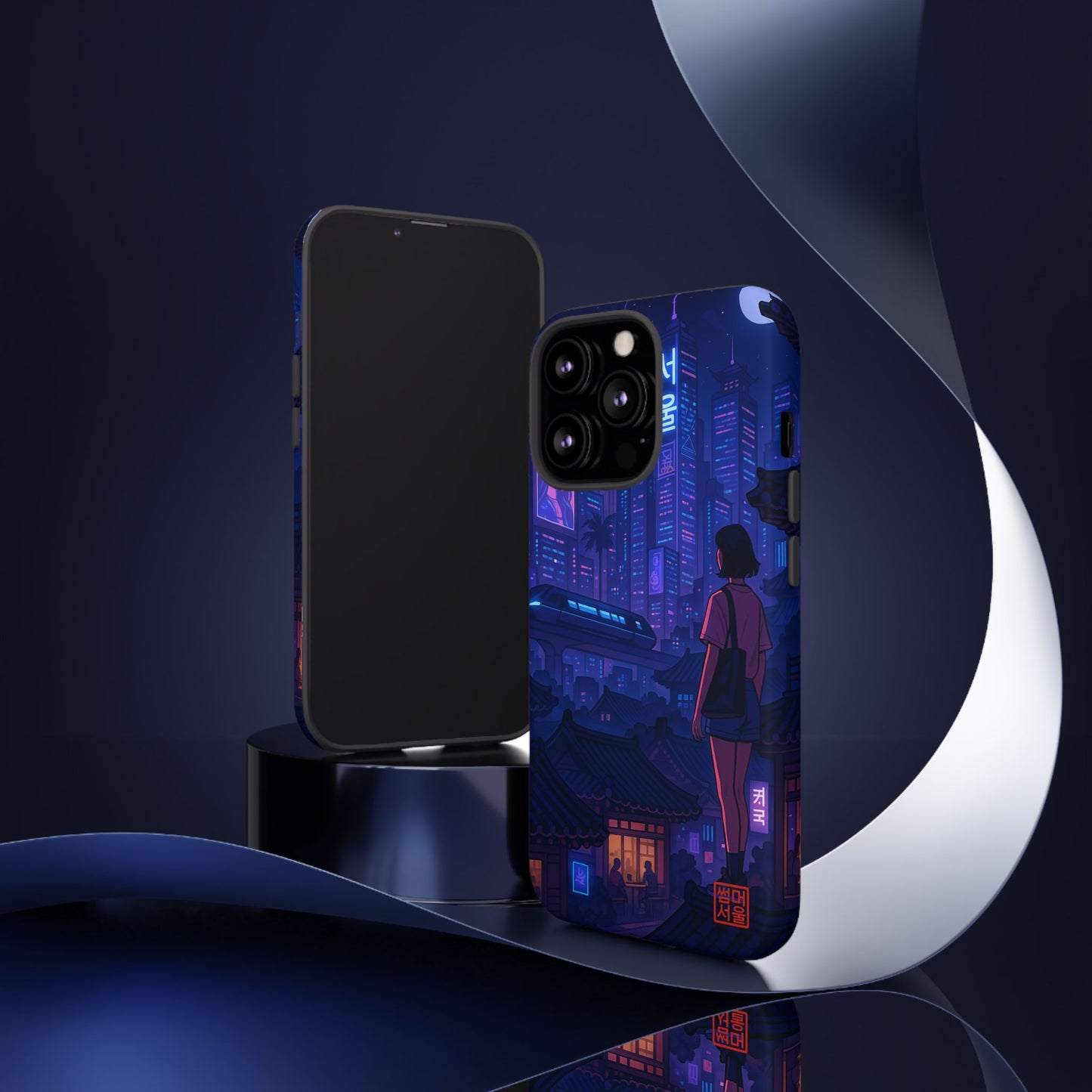 CyberSeoul iPhone Case - Tough Case