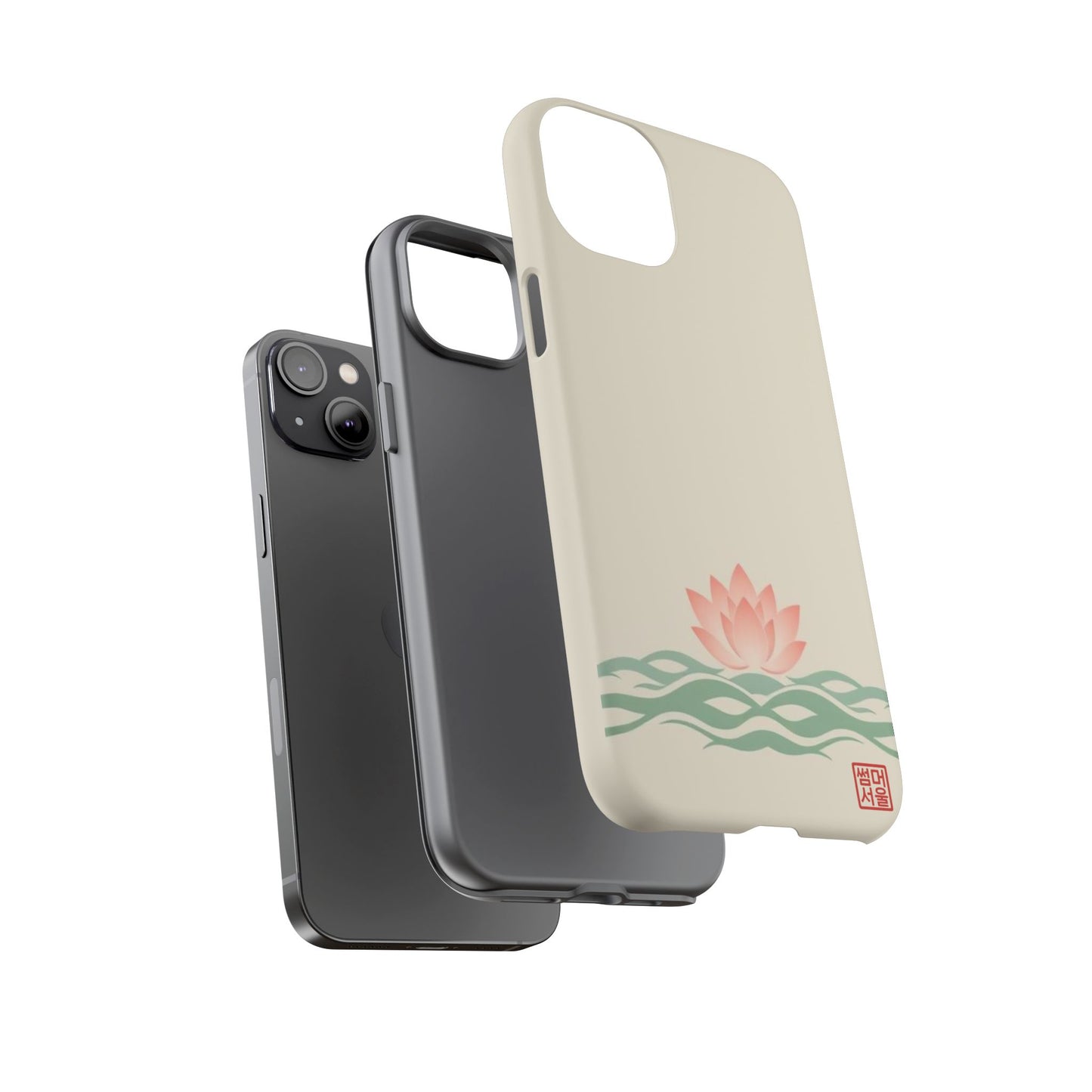Lotus Rise iPhone Case - Tough Case