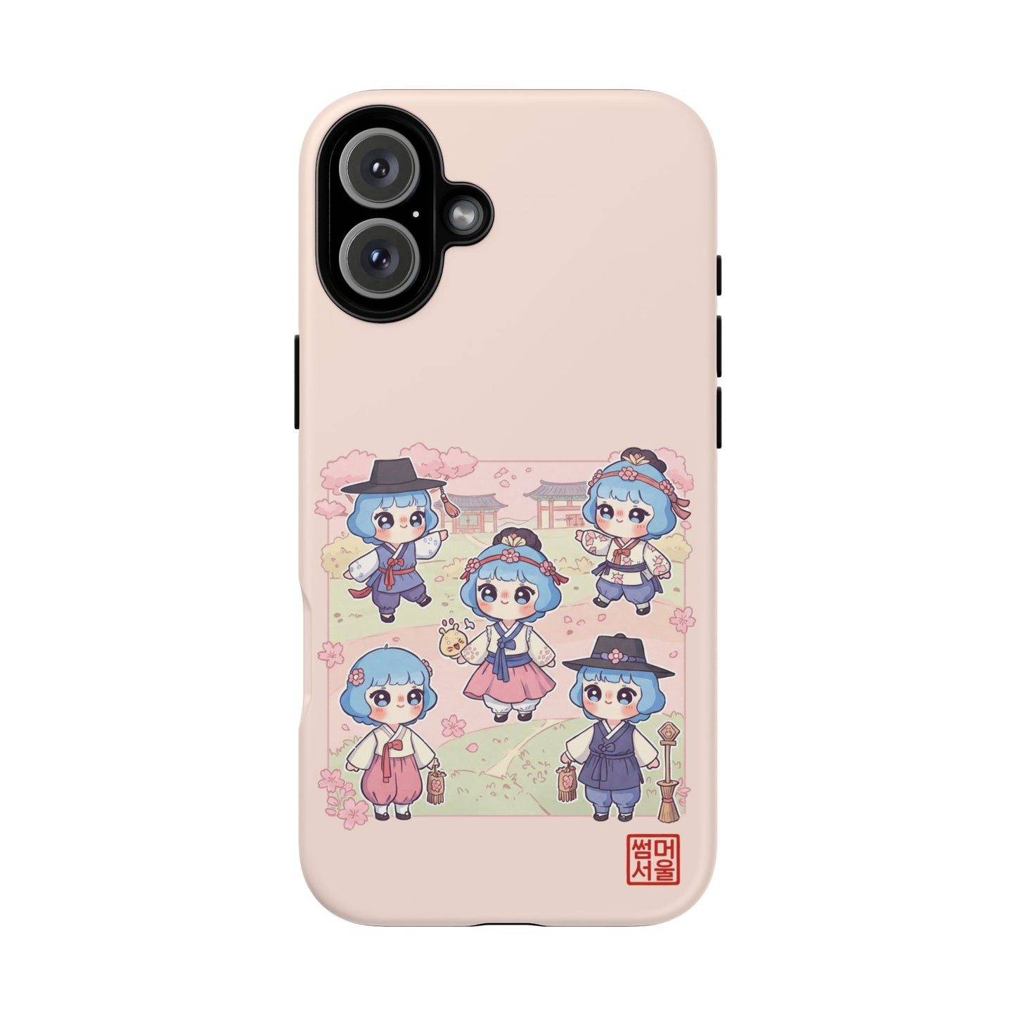 Bomi’s Blossom Hanbok iPhone Case - Tough Case