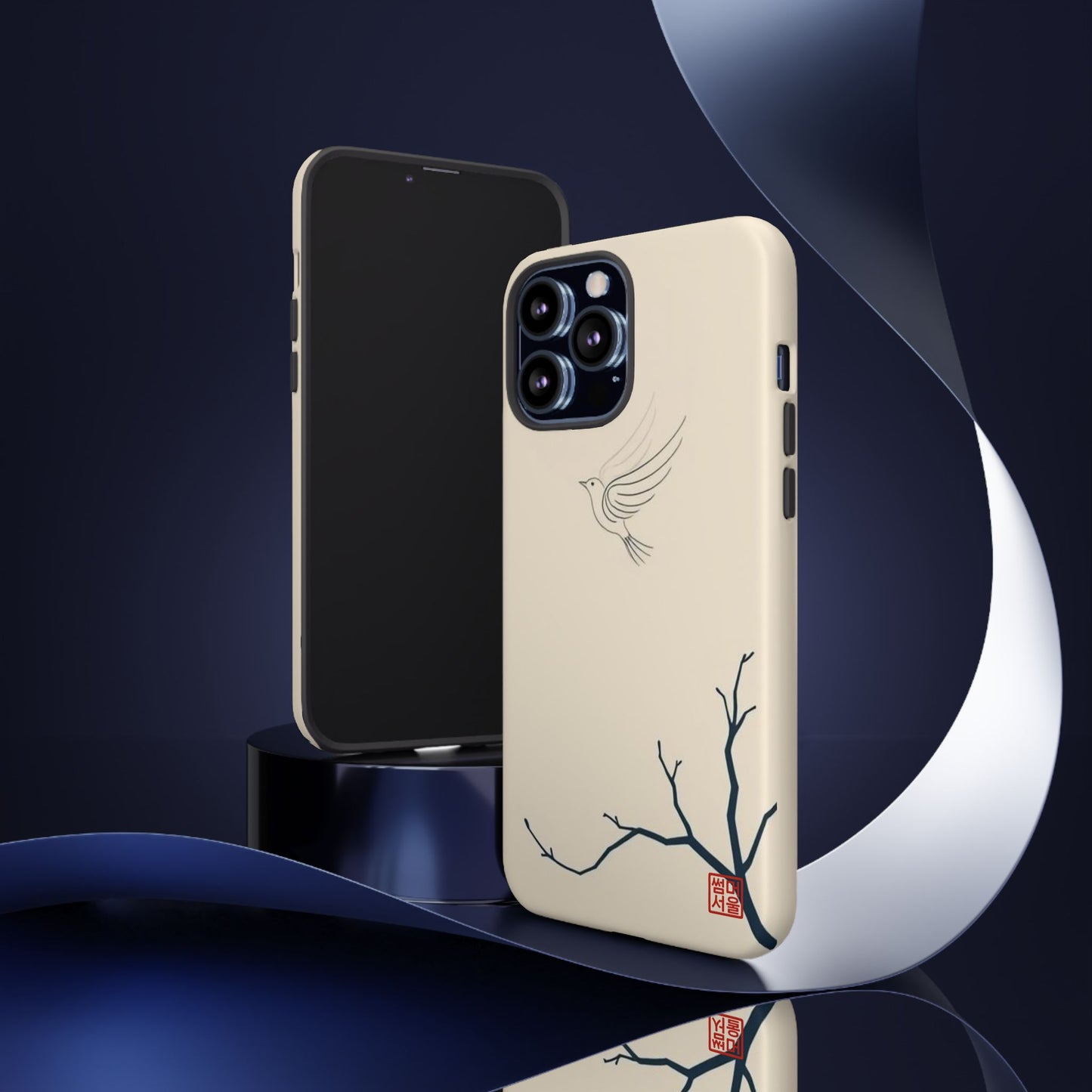 Soaring Magpie iPhone Case - Tough Case