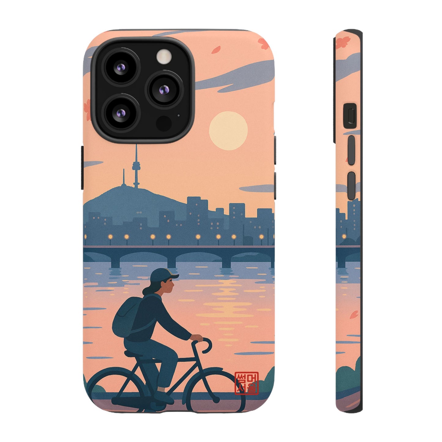 River Glow iPhone Case - Tough Case