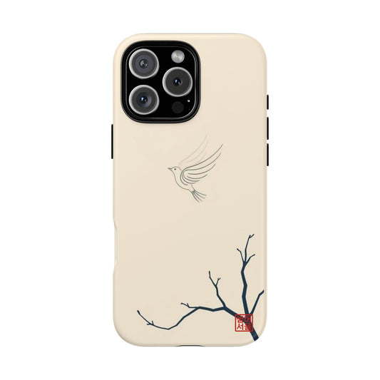 Soaring Magpie iPhone Case - Tough Case