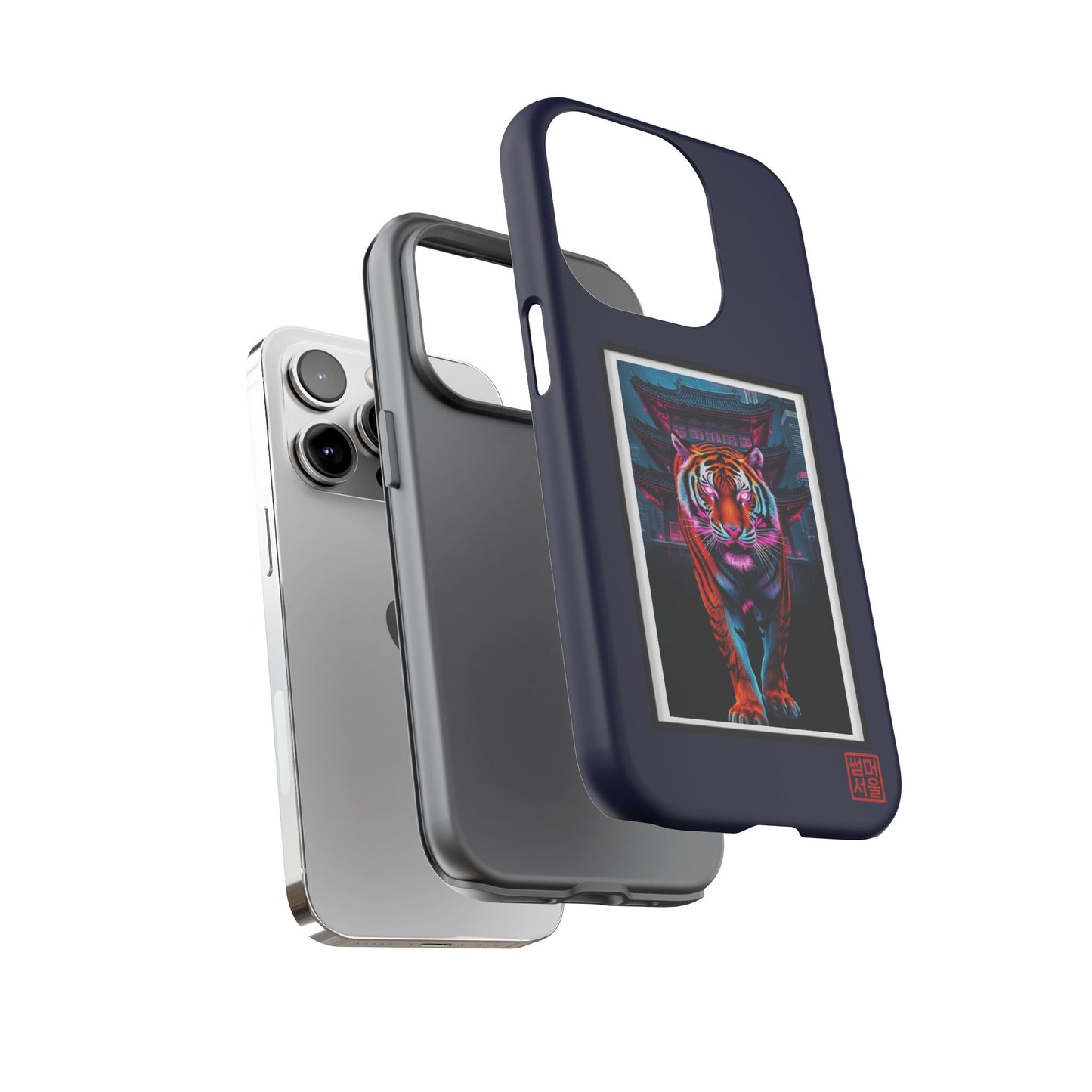 Neon Guardian iPhone Case - Tough Case