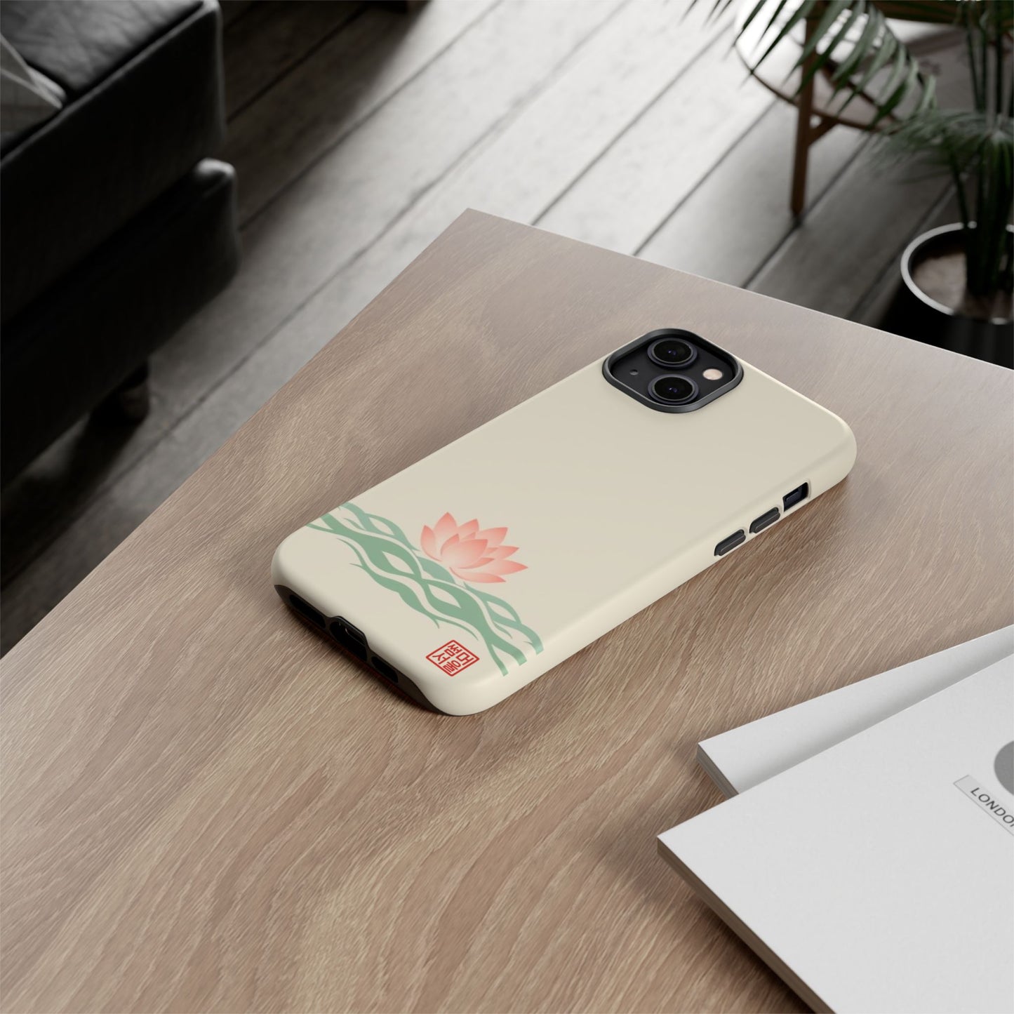 Lotus Rise iPhone Case - Tough Case