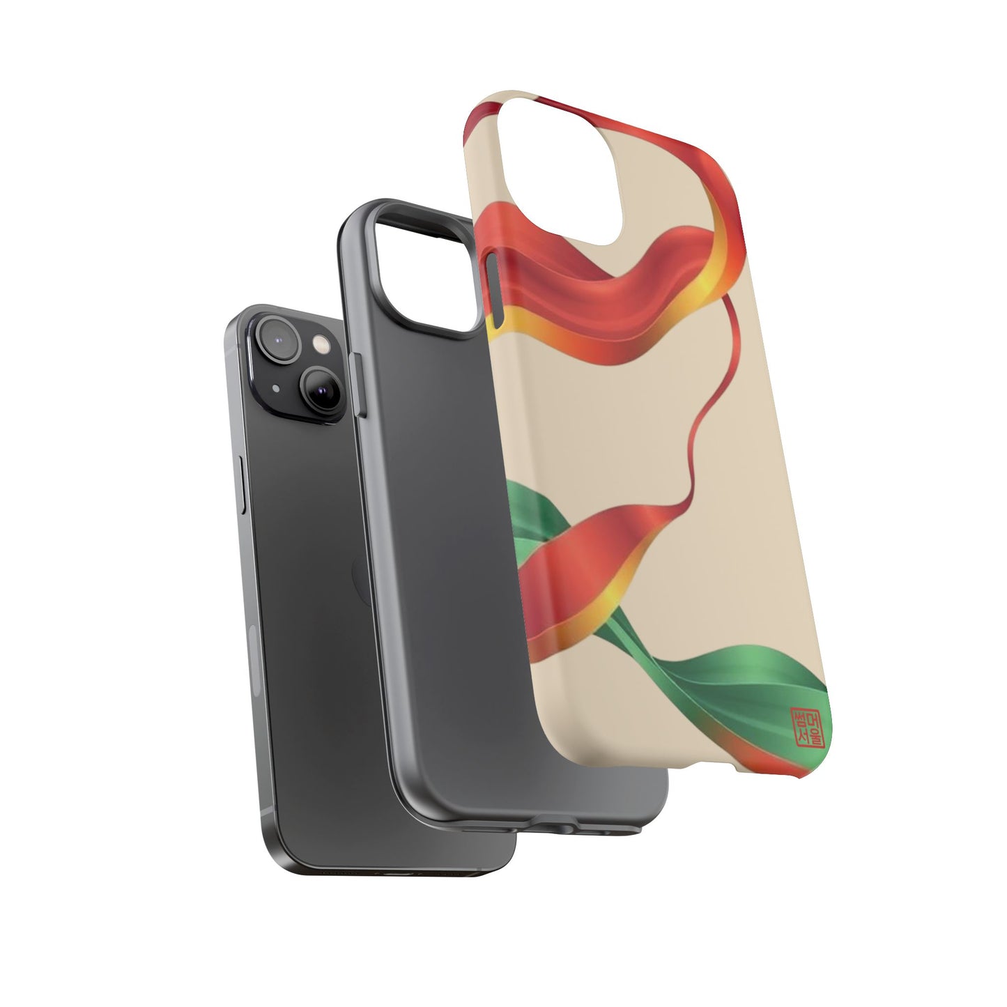 Ribbon Flow iPhone Case - Tough Case