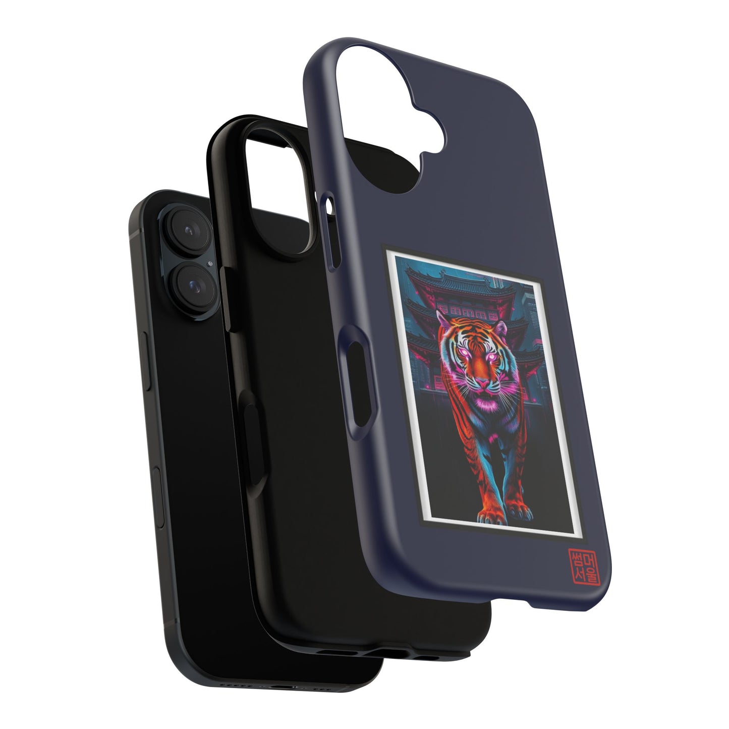 Neon Guardian iPhone Case - Tough Case