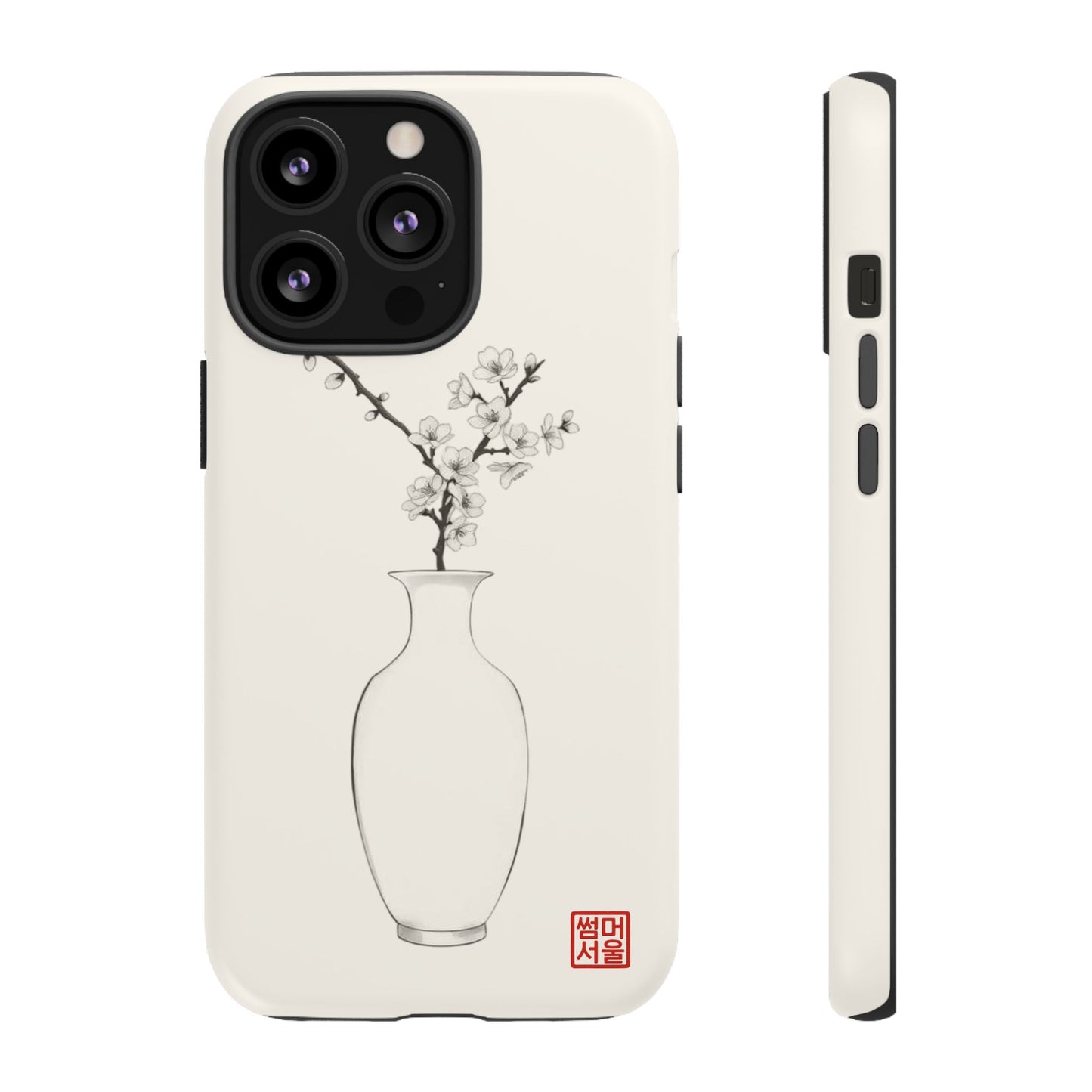 Baekja Blossom iPhone Case - Tough Case