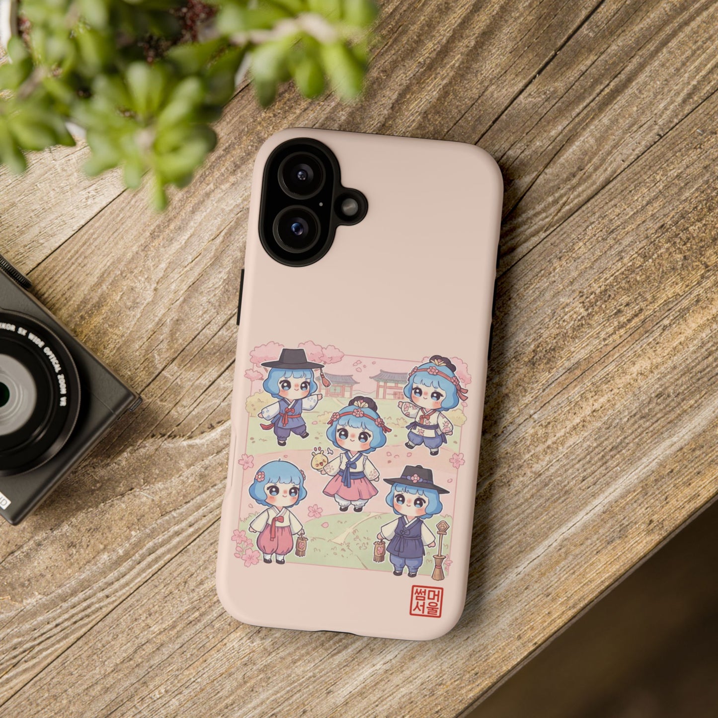Bomi’s Blossom Hanbok iPhone Case - Tough Case