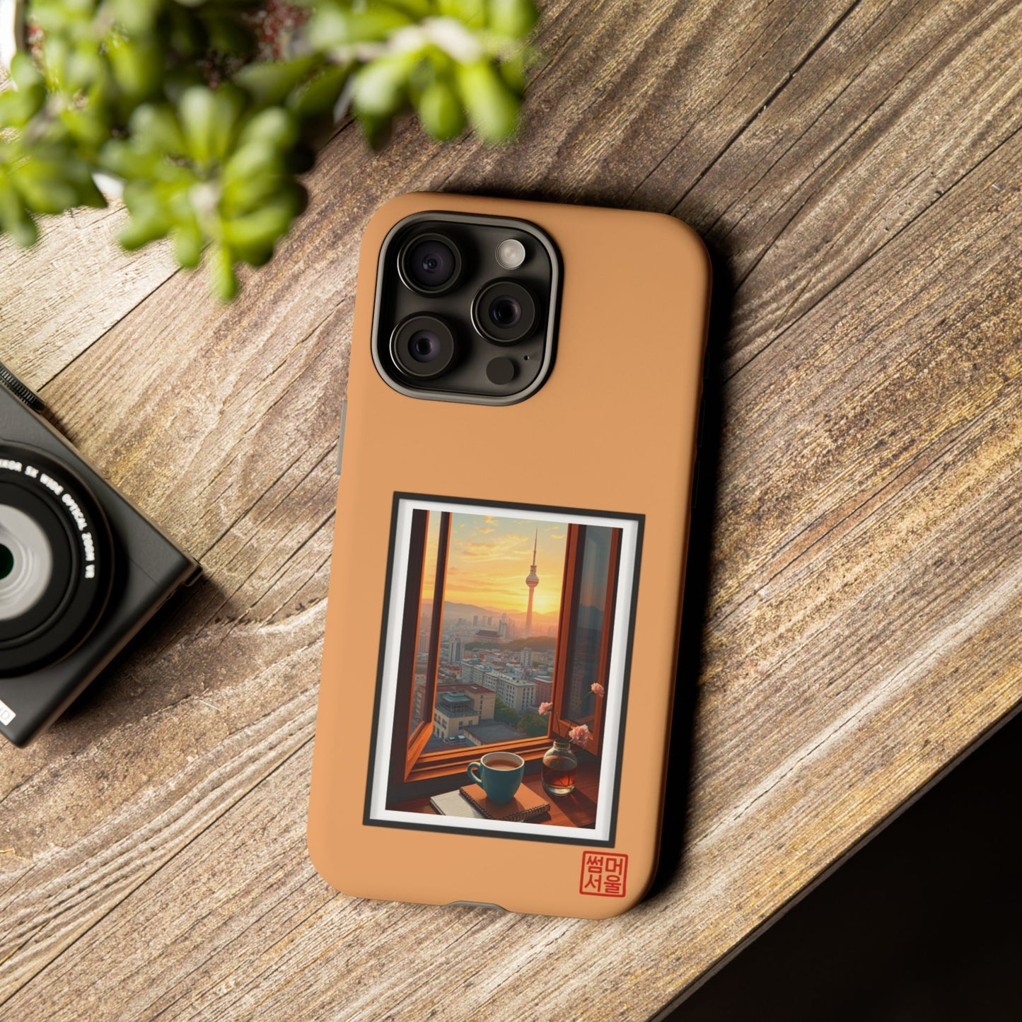 Window to Seoul iPhone Case - Tough Case