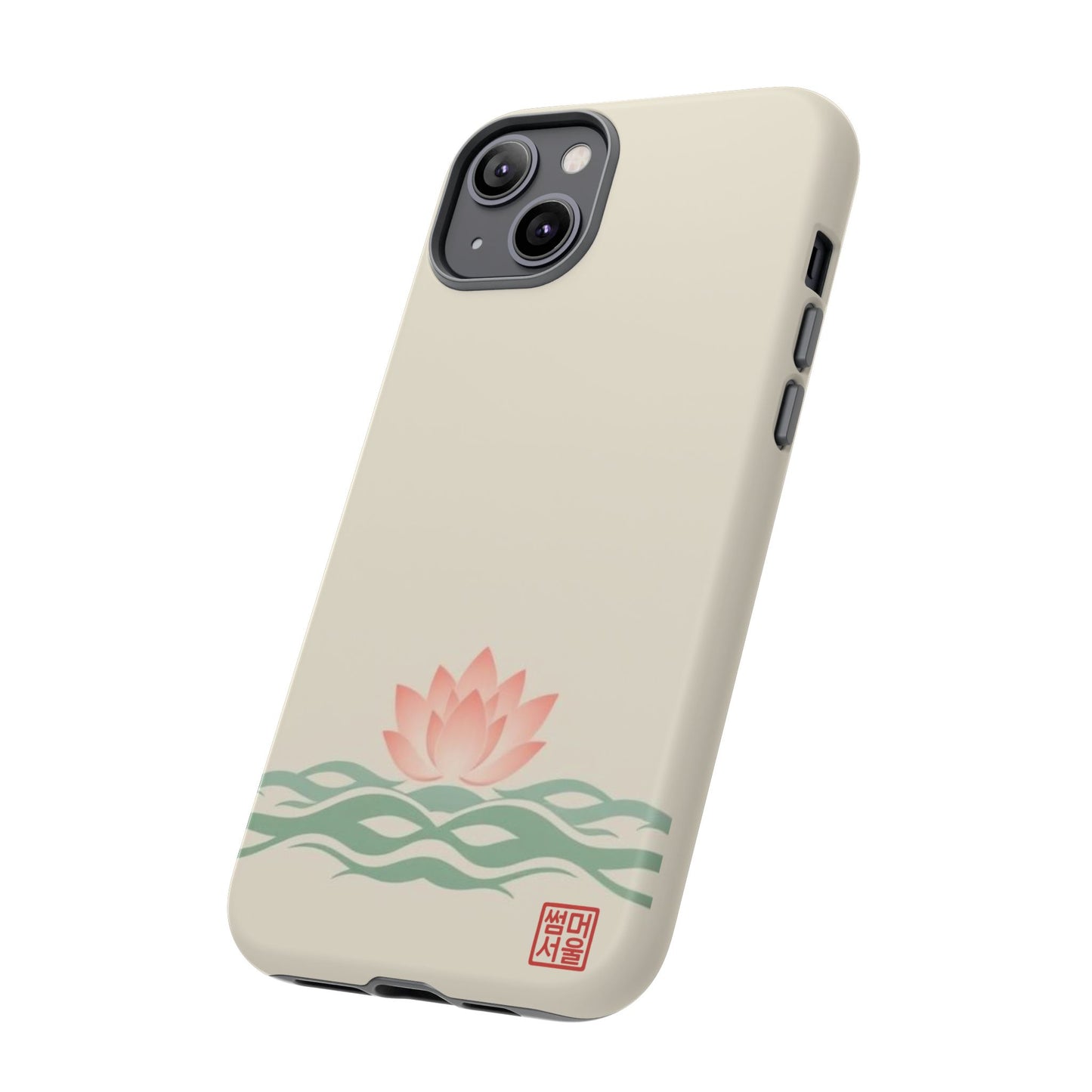 Lotus Rise iPhone Case - Tough Case