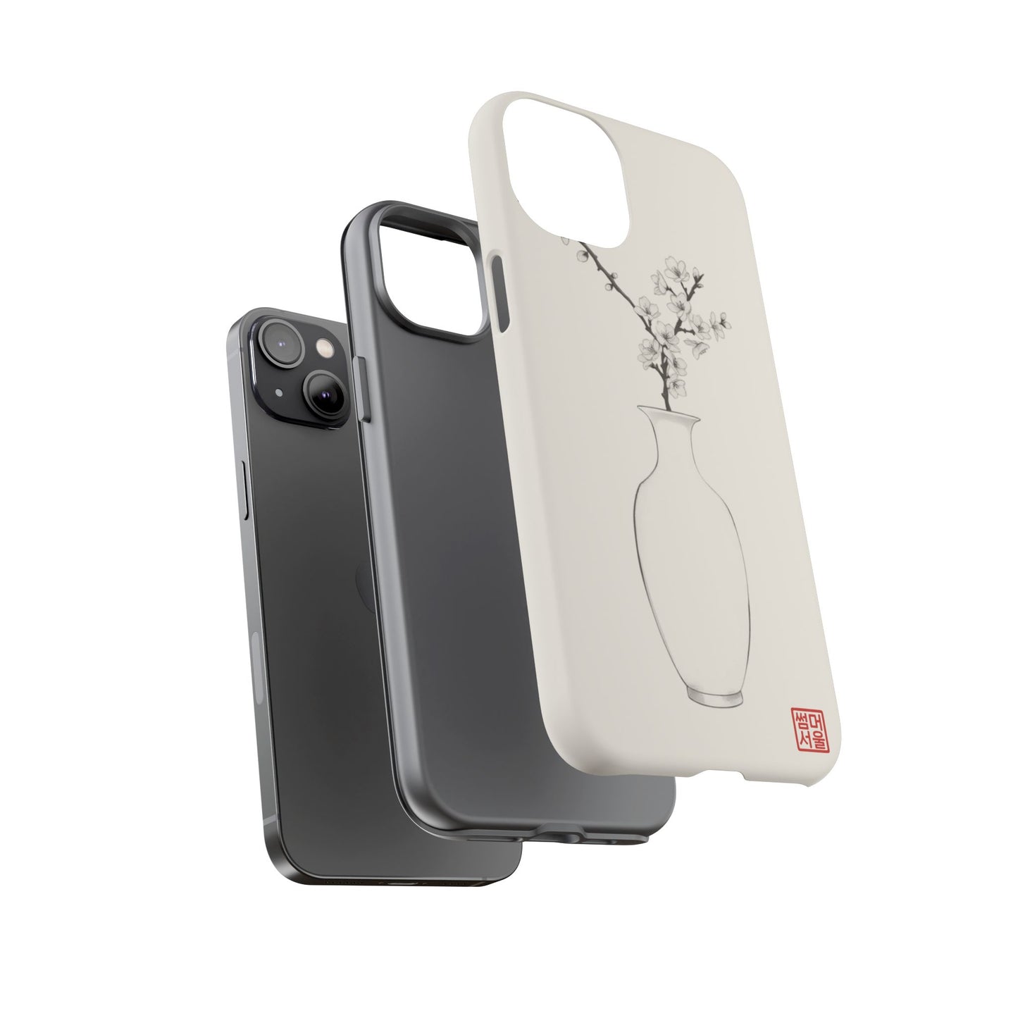 Baekja Blossom iPhone Case - Tough Case