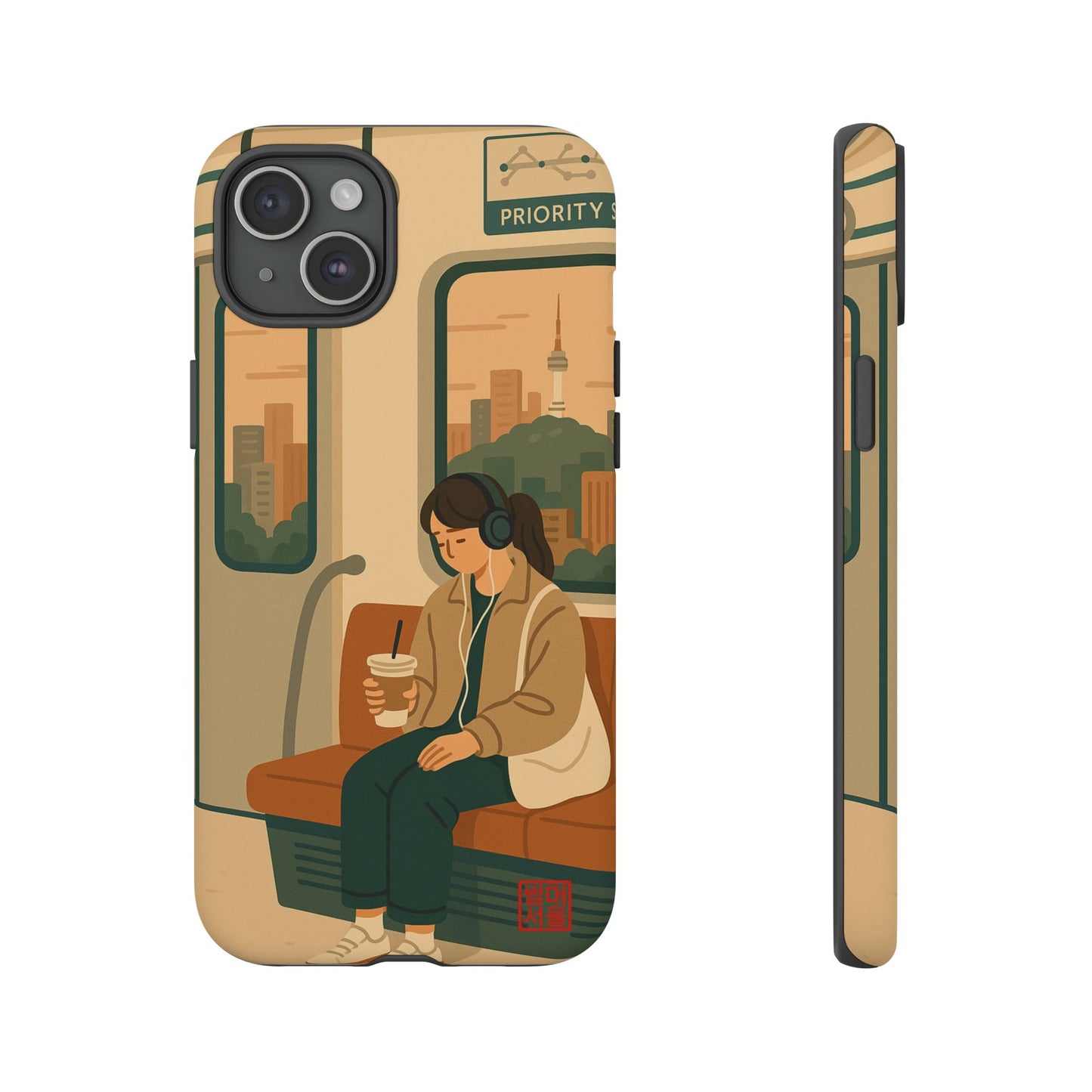 Afternoon Line iPhone Case - Tough Case