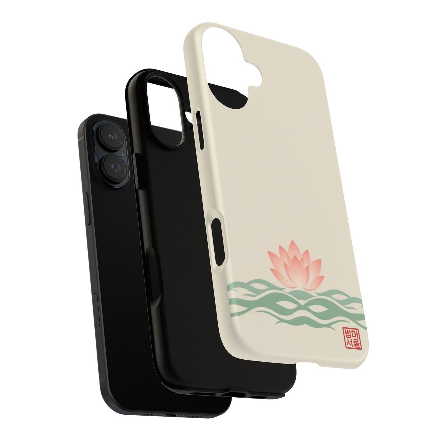 Lotus Rise iPhone Case - Tough Case