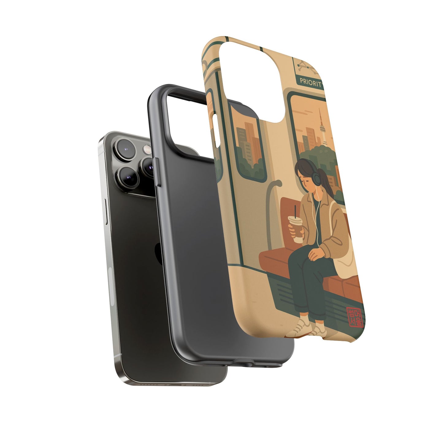 Afternoon Line iPhone Case - Tough Case
