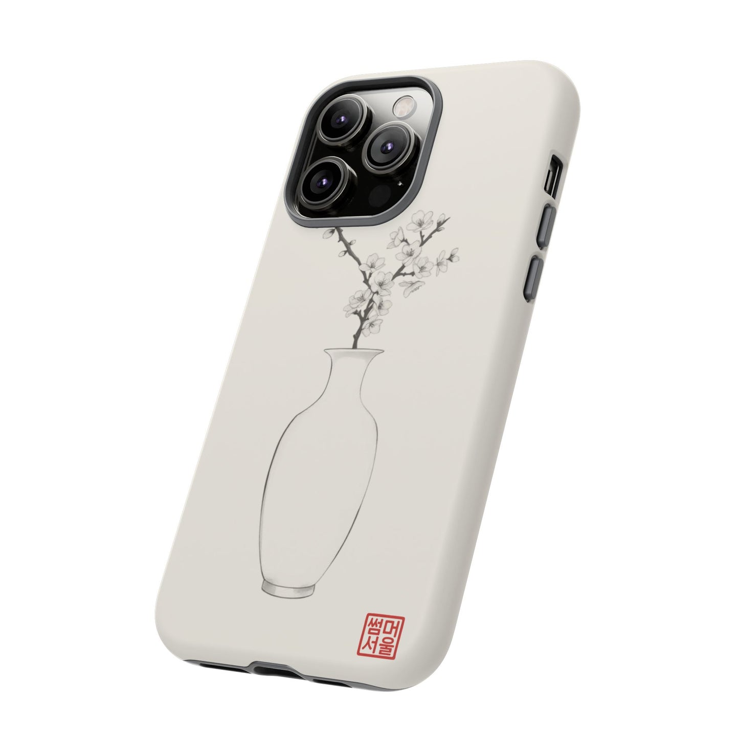 Baekja Blossom iPhone Case - Tough Case