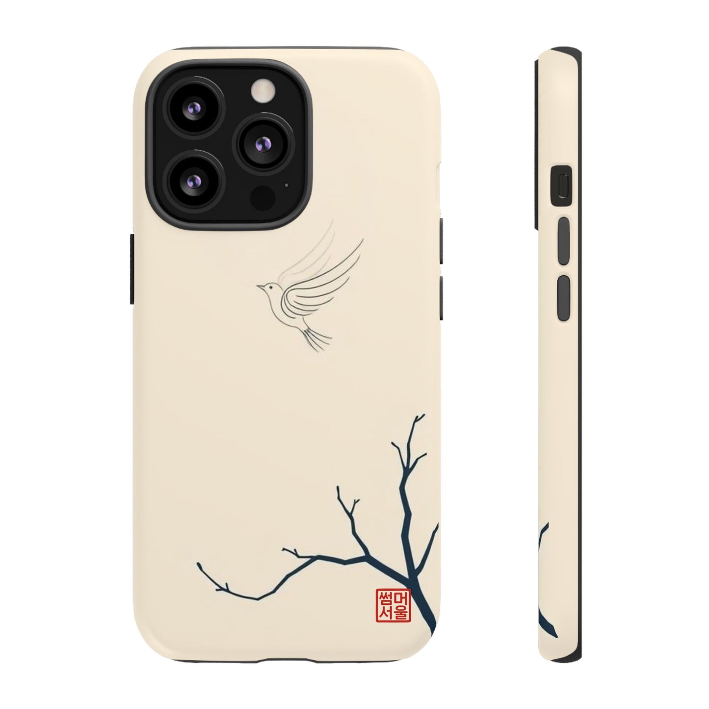 Soaring Magpie iPhone Case - Tough Case