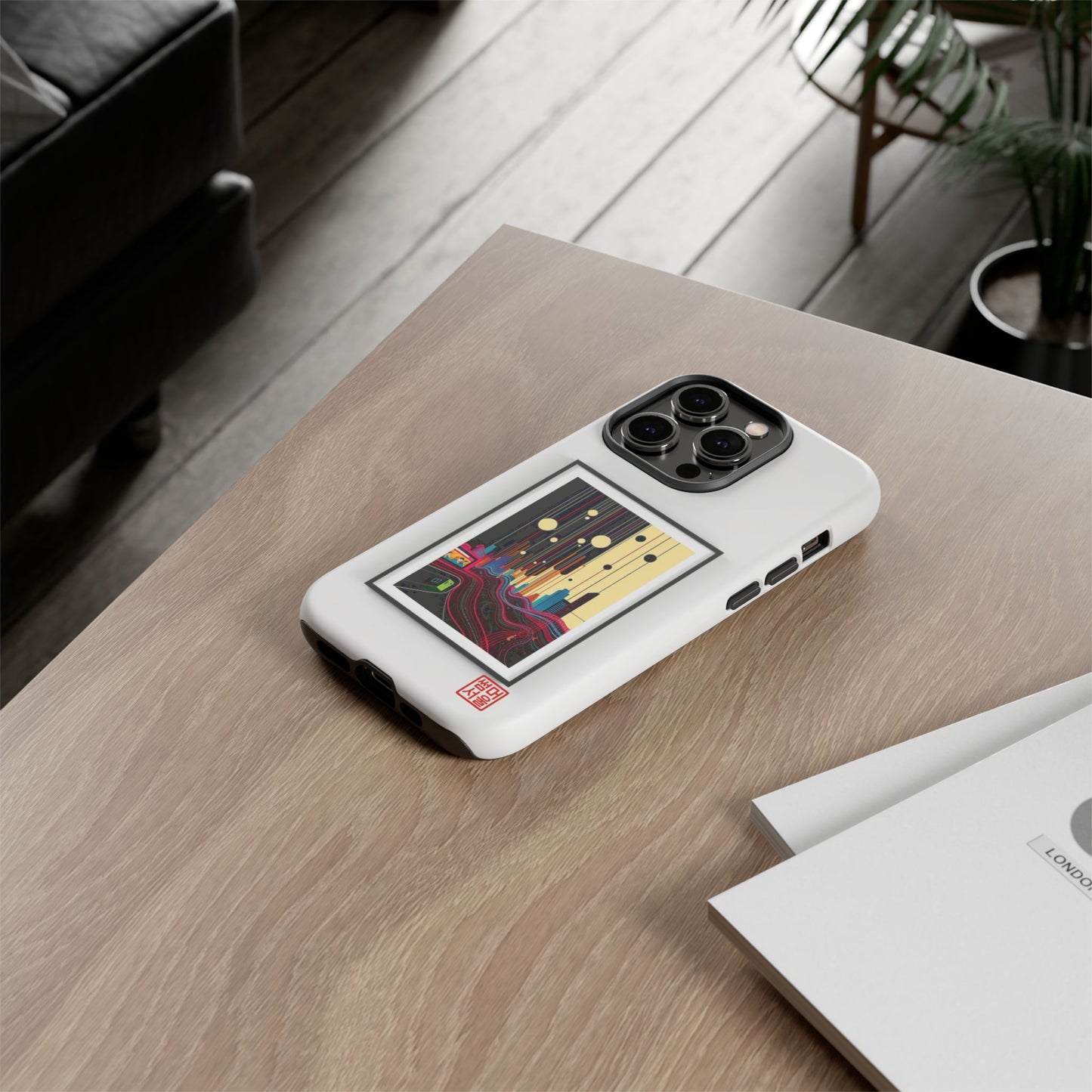 Seoul Canvas iPhone Case - Tough Case