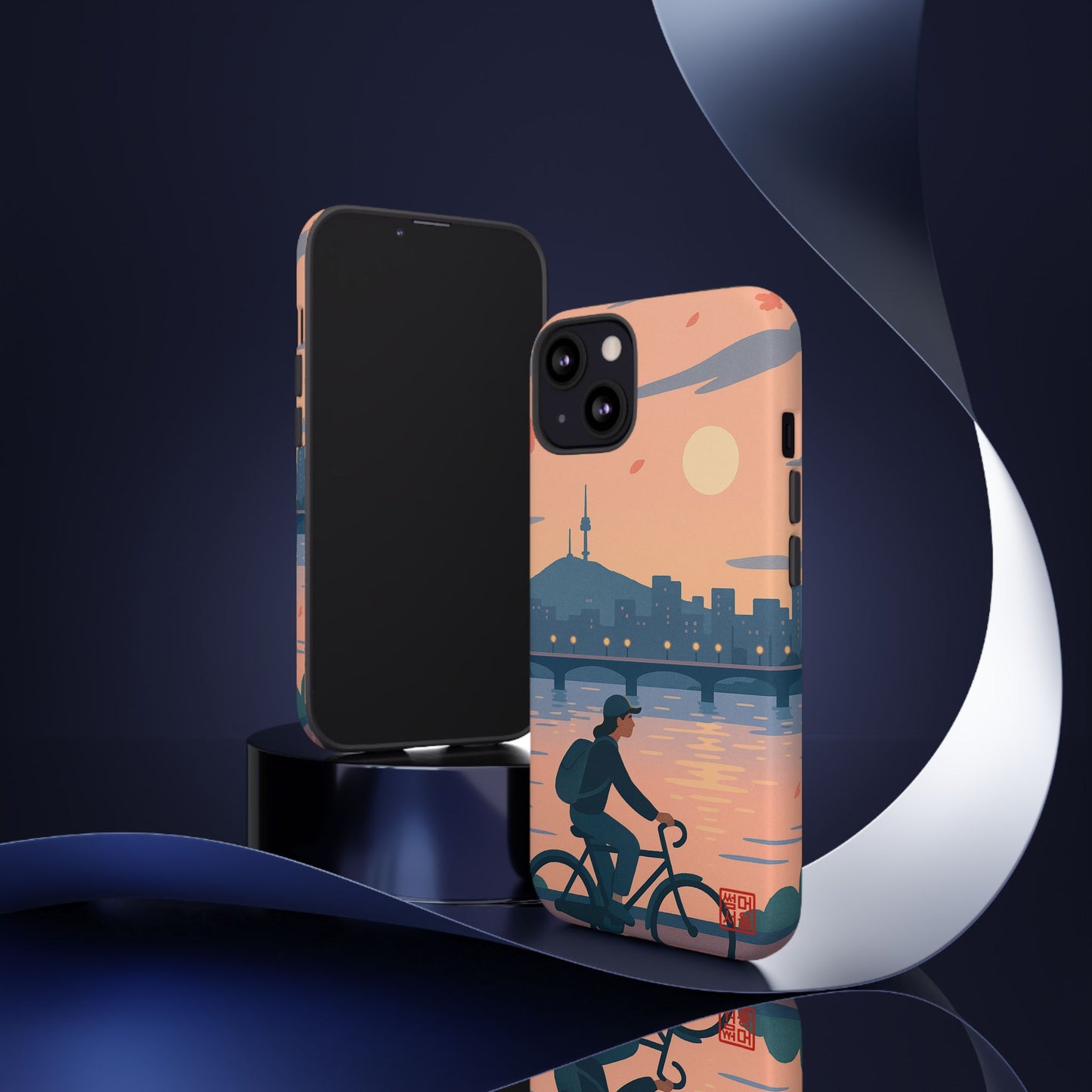 River Glow iPhone Case - Tough Case