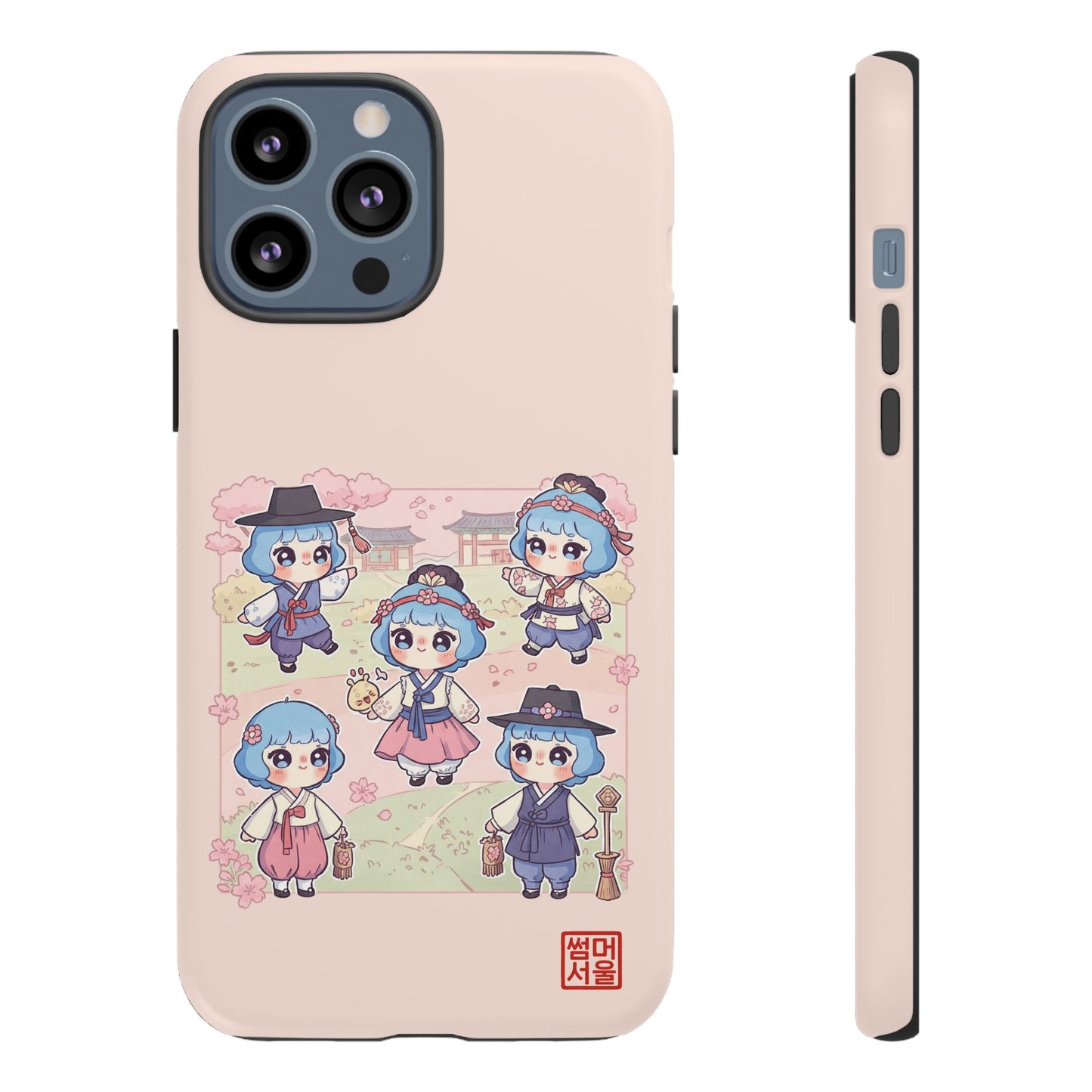 Bomi’s Blossom Hanbok iPhone Case - Tough Case