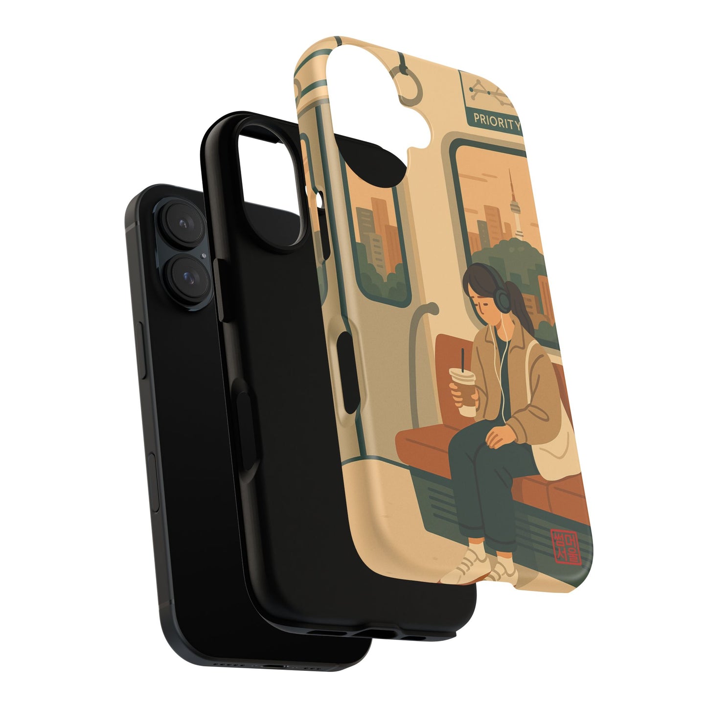 Afternoon Line iPhone Case - Tough Case