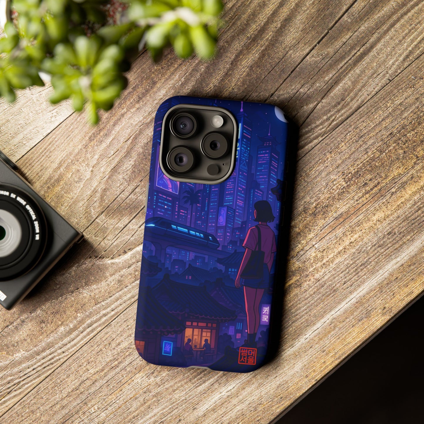 CyberSeoul iPhone Case - Tough Case
