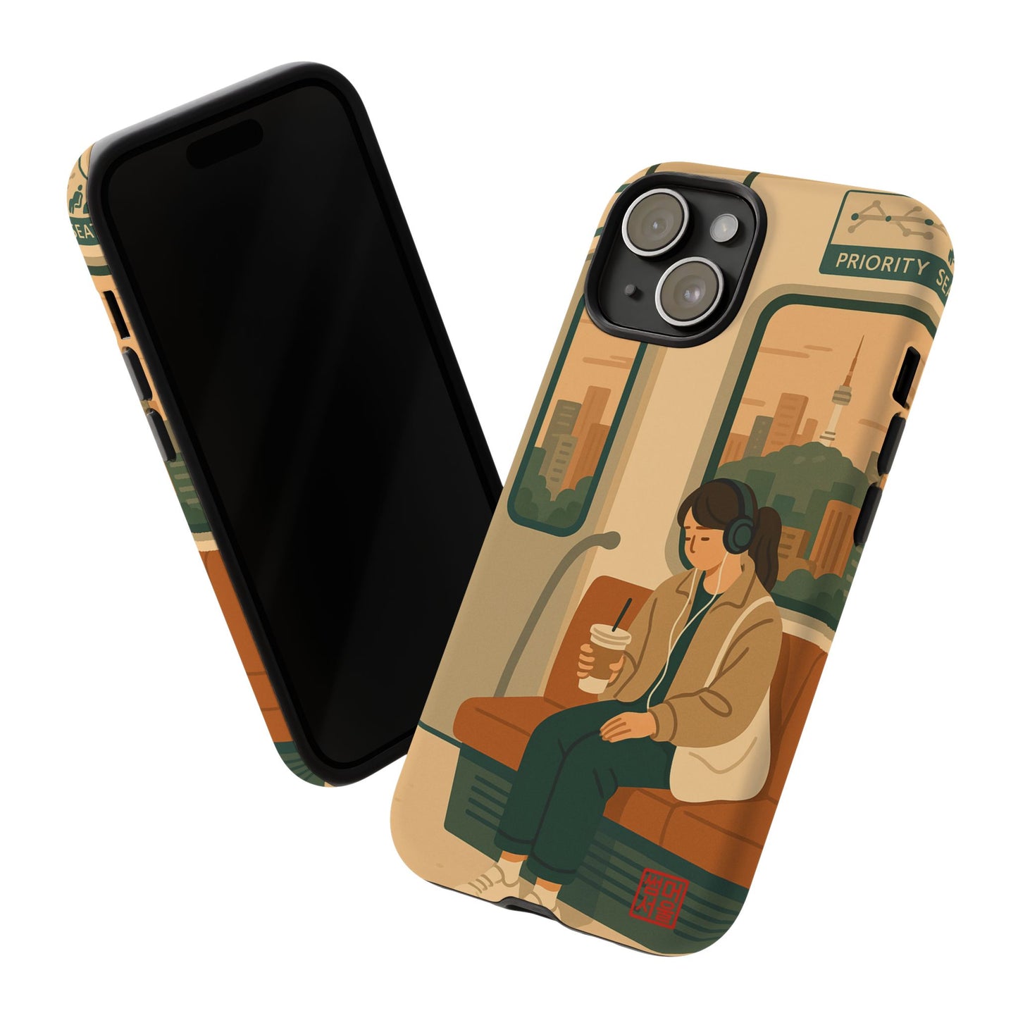 Afternoon Line iPhone Case - Tough Case