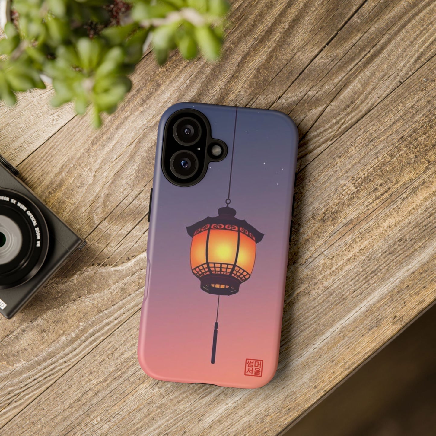 Evening Glow Lantern iPhone Case - Tough Case