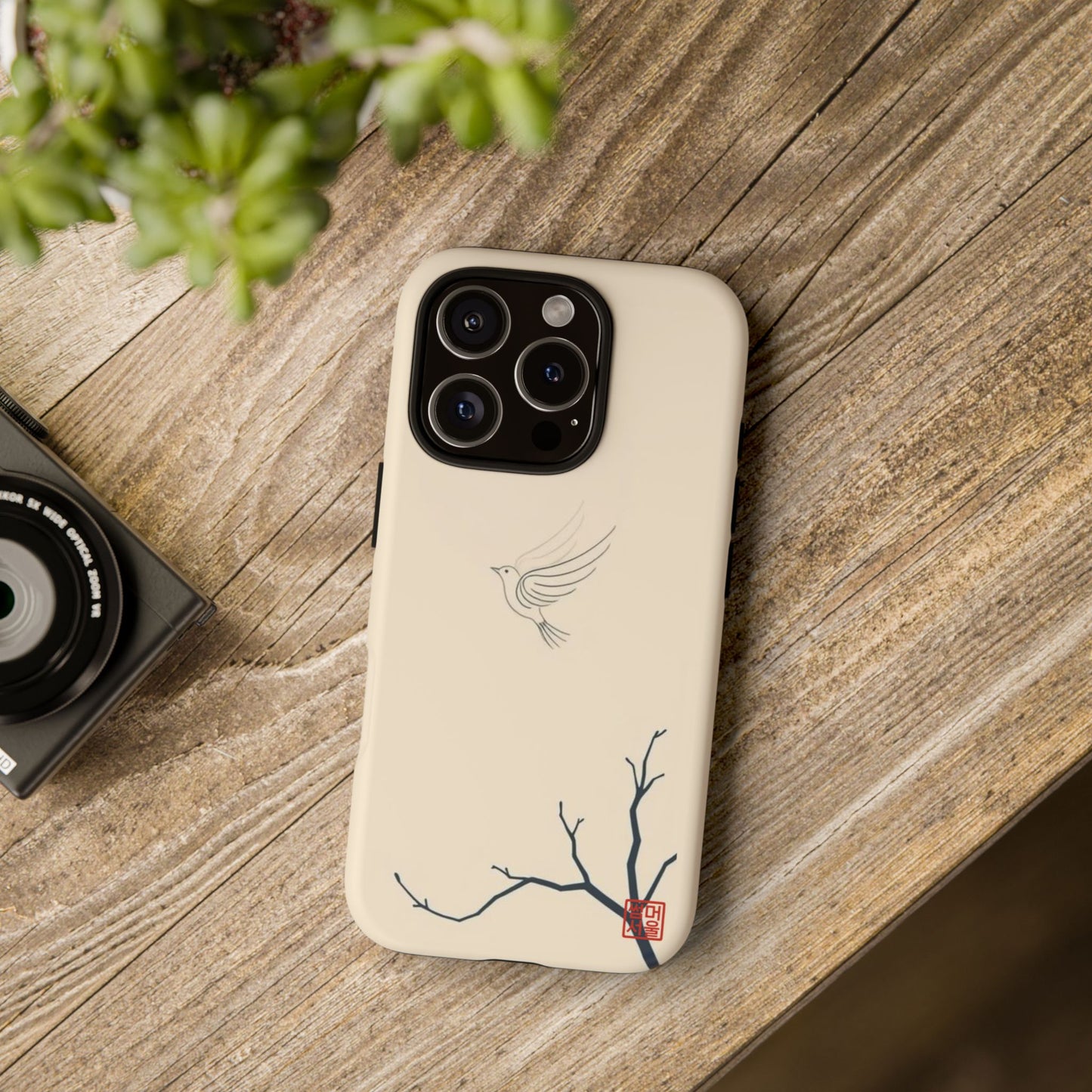 Soaring Magpie iPhone Case - Tough Case