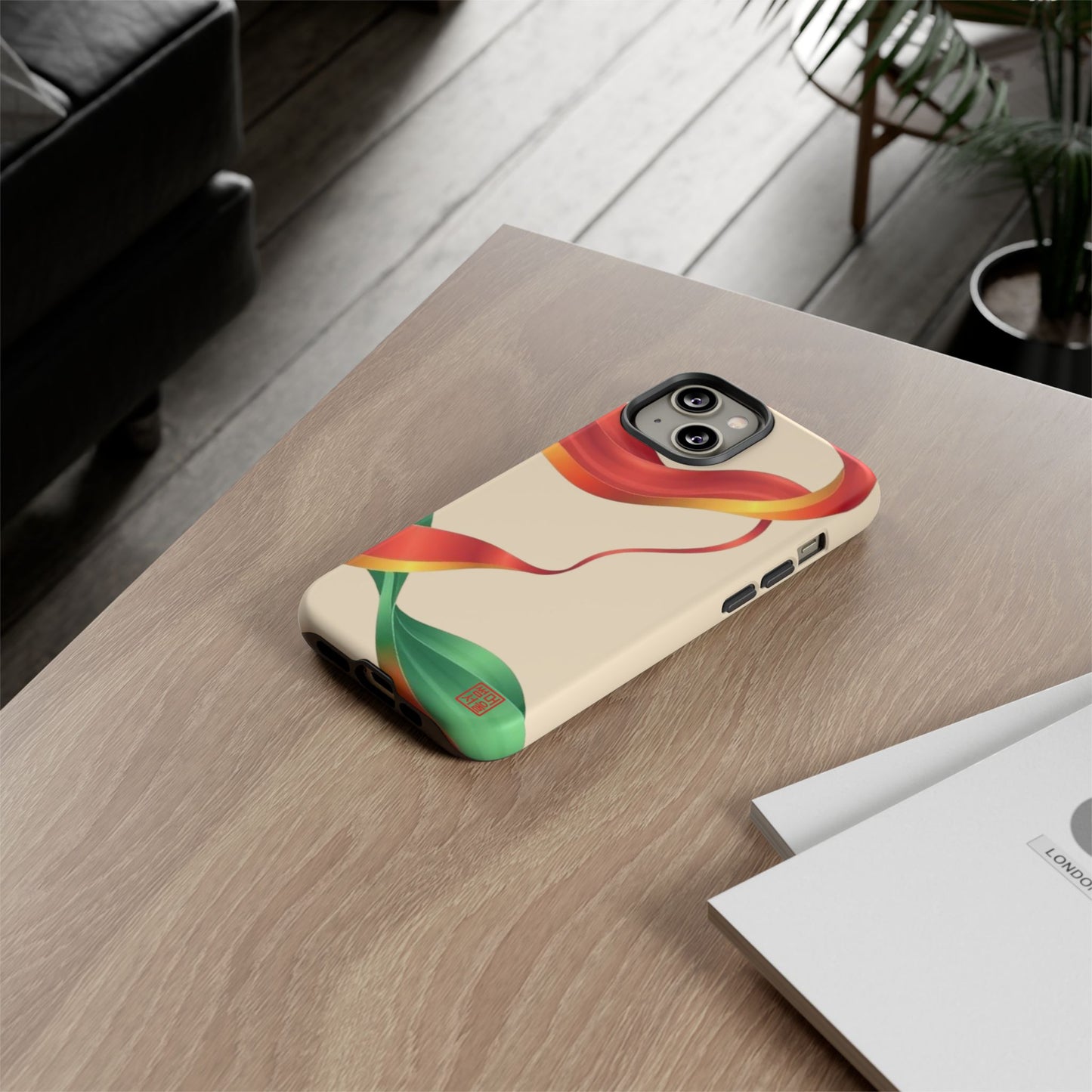 Ribbon Flow iPhone Case - Tough Case