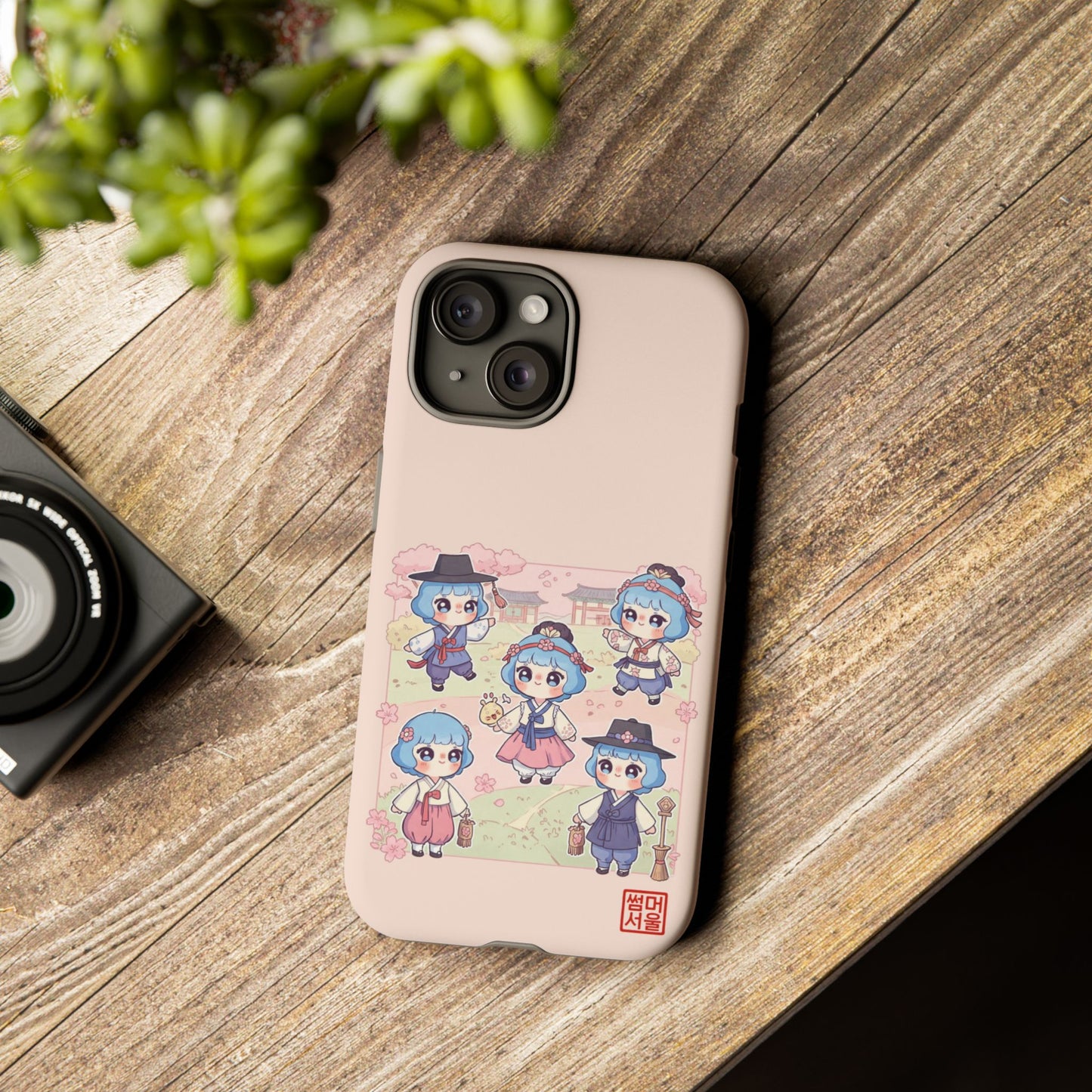 Bomi’s Blossom Hanbok iPhone Case - Tough Case