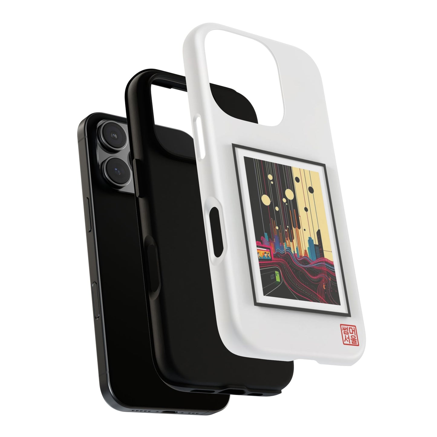 Seoul Canvas iPhone Case - Tough Case