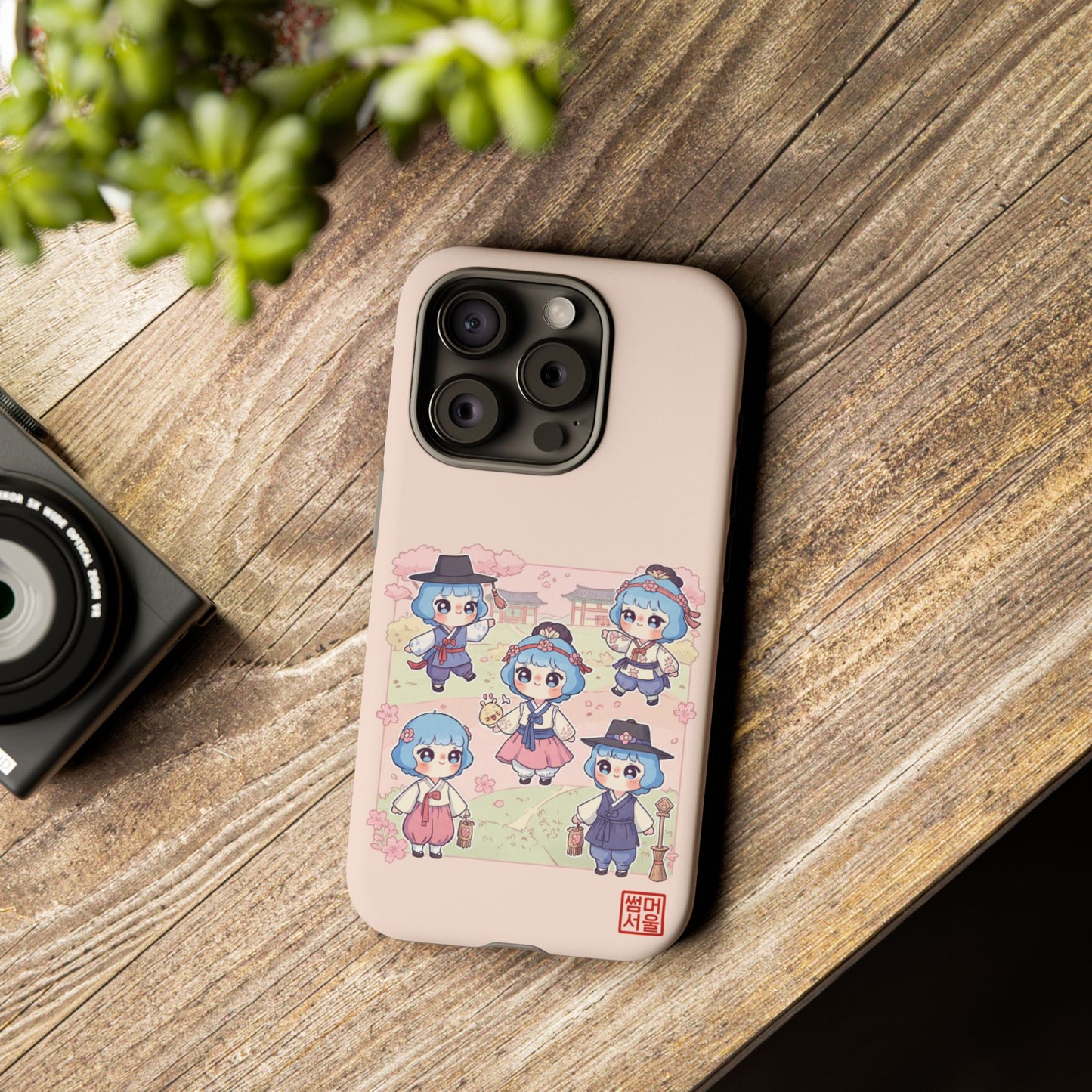 Bomi’s Blossom Hanbok iPhone Case - Tough Case