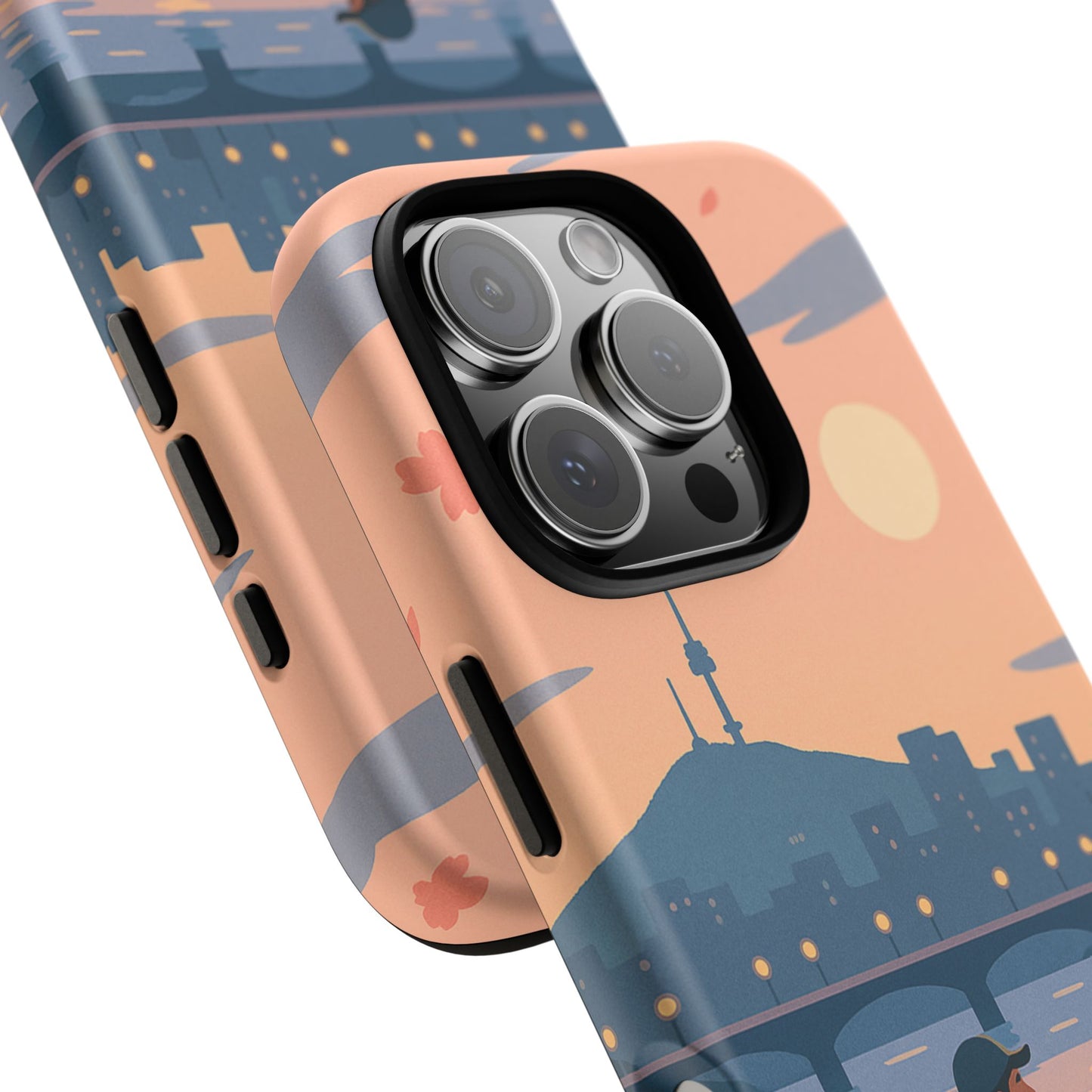 River Glow iPhone Case - Tough Case